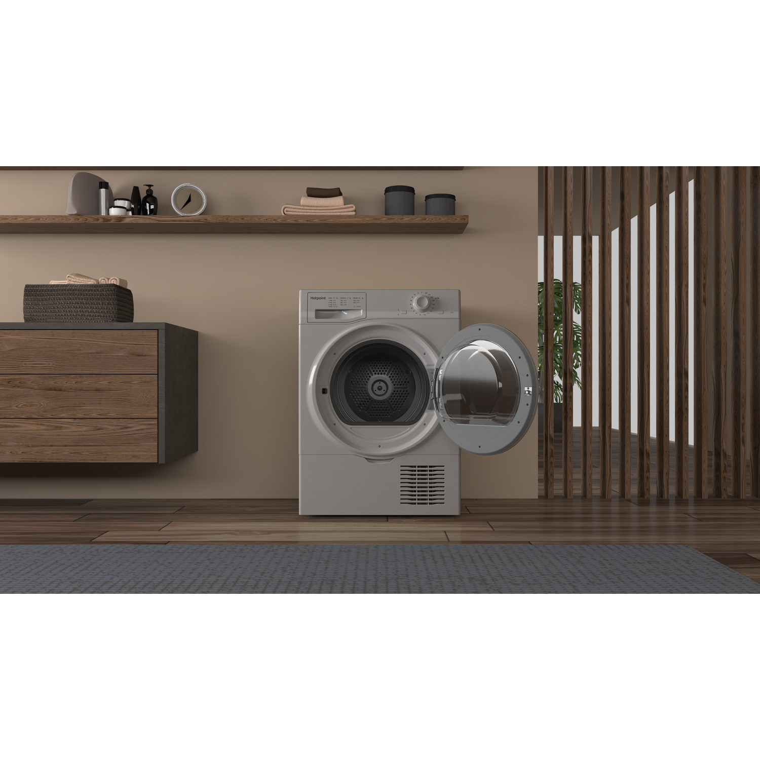 Hotpoint H2D81WEUK 8kg Condensor Tumble Dryer - White thumbnail image