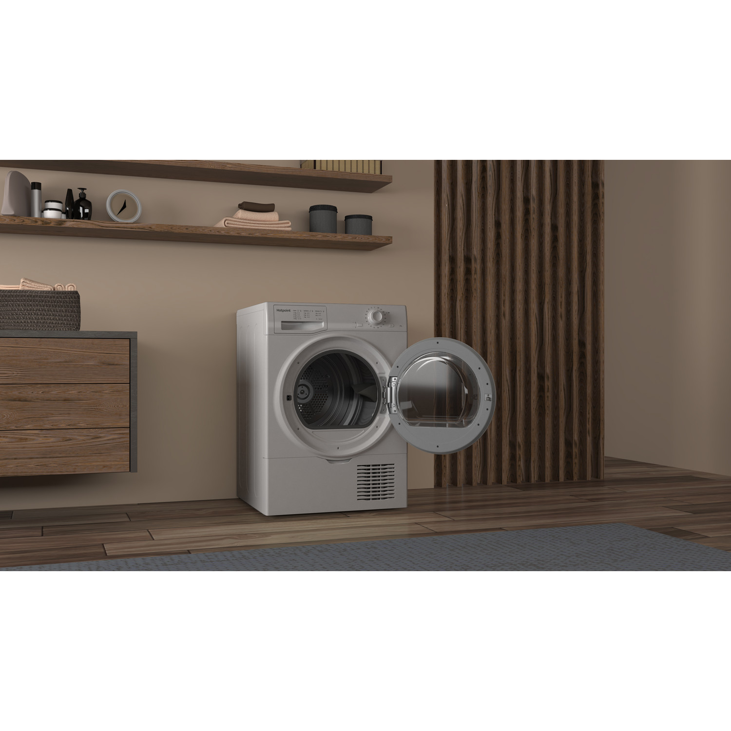 Hotpoint H2D81WEUK 8kg Condensor Tumble Dryer - White thumbnail image