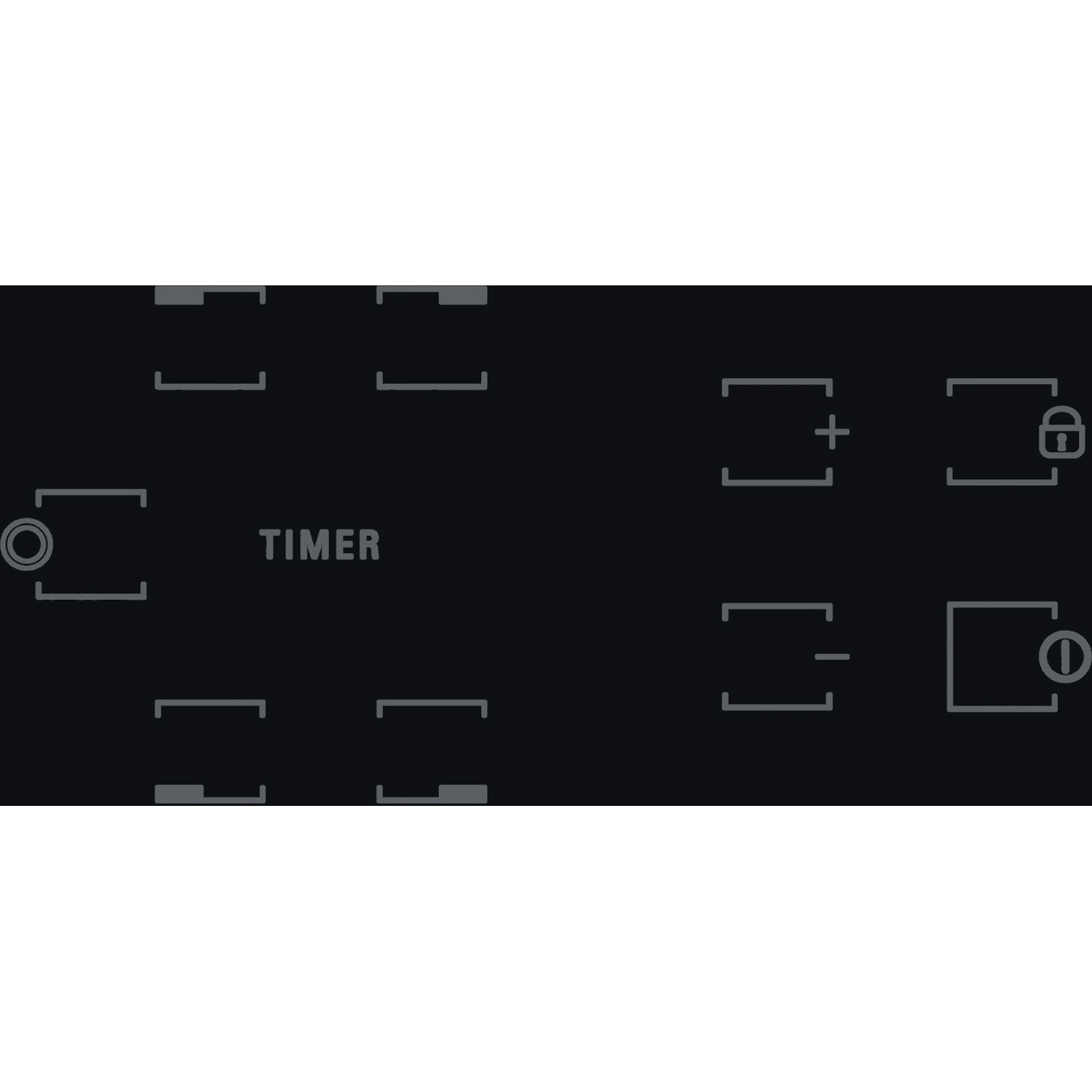 Hotpoint HR612CH 58cm Ceramic Hob - Black thumbnail image