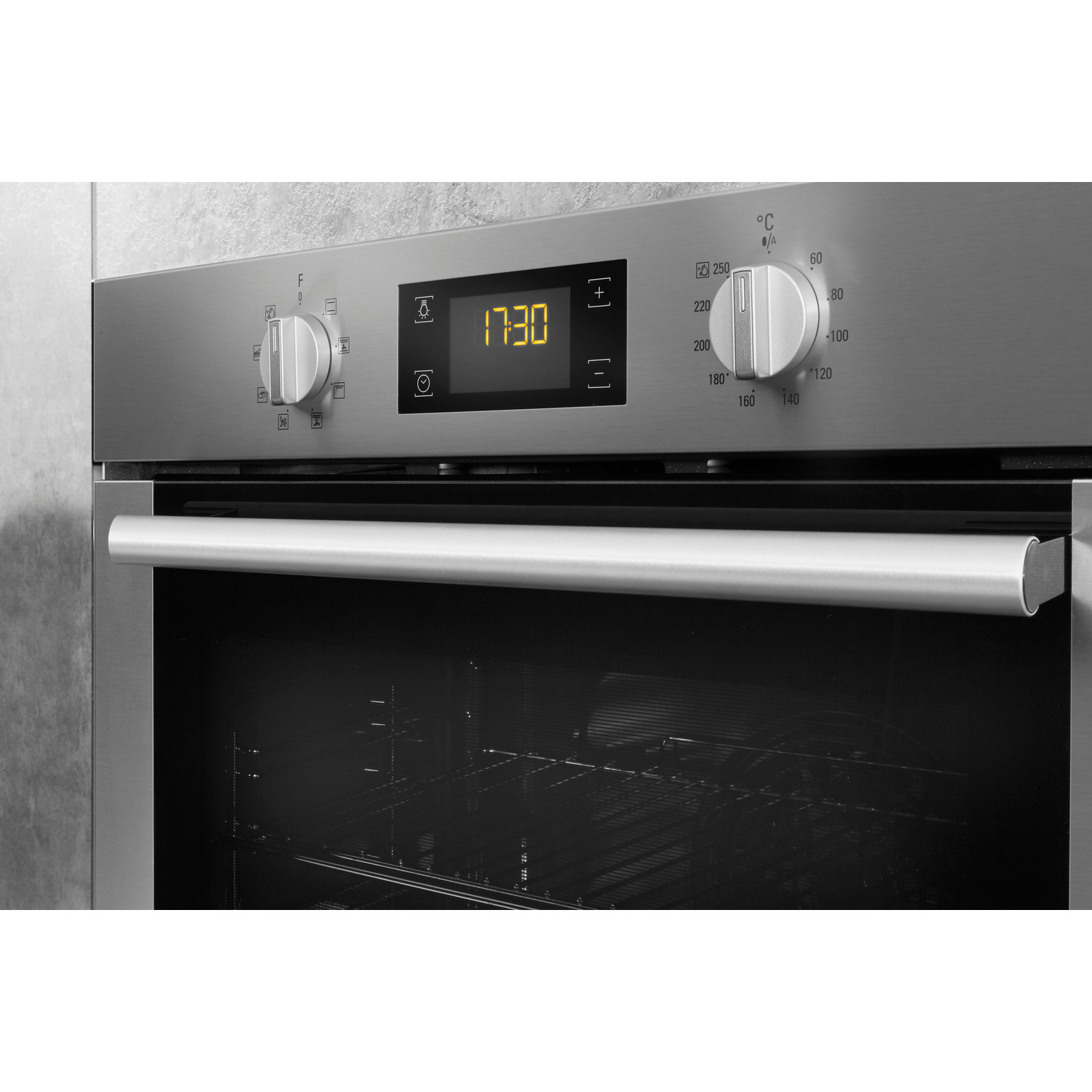 Hotpoint SA4544CIX 59.5cm Built In Electric Single Oven - Silver thumbnail image