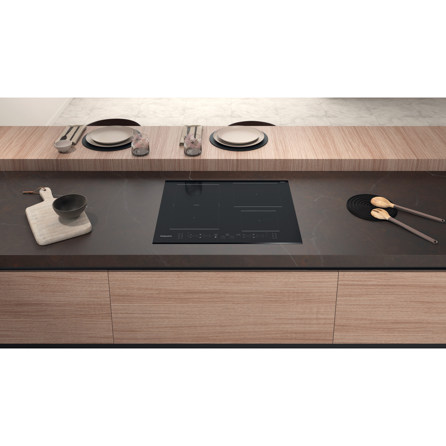 Hotpoint TB7960CBF 59cm Induction Hob - Black thumbnail image