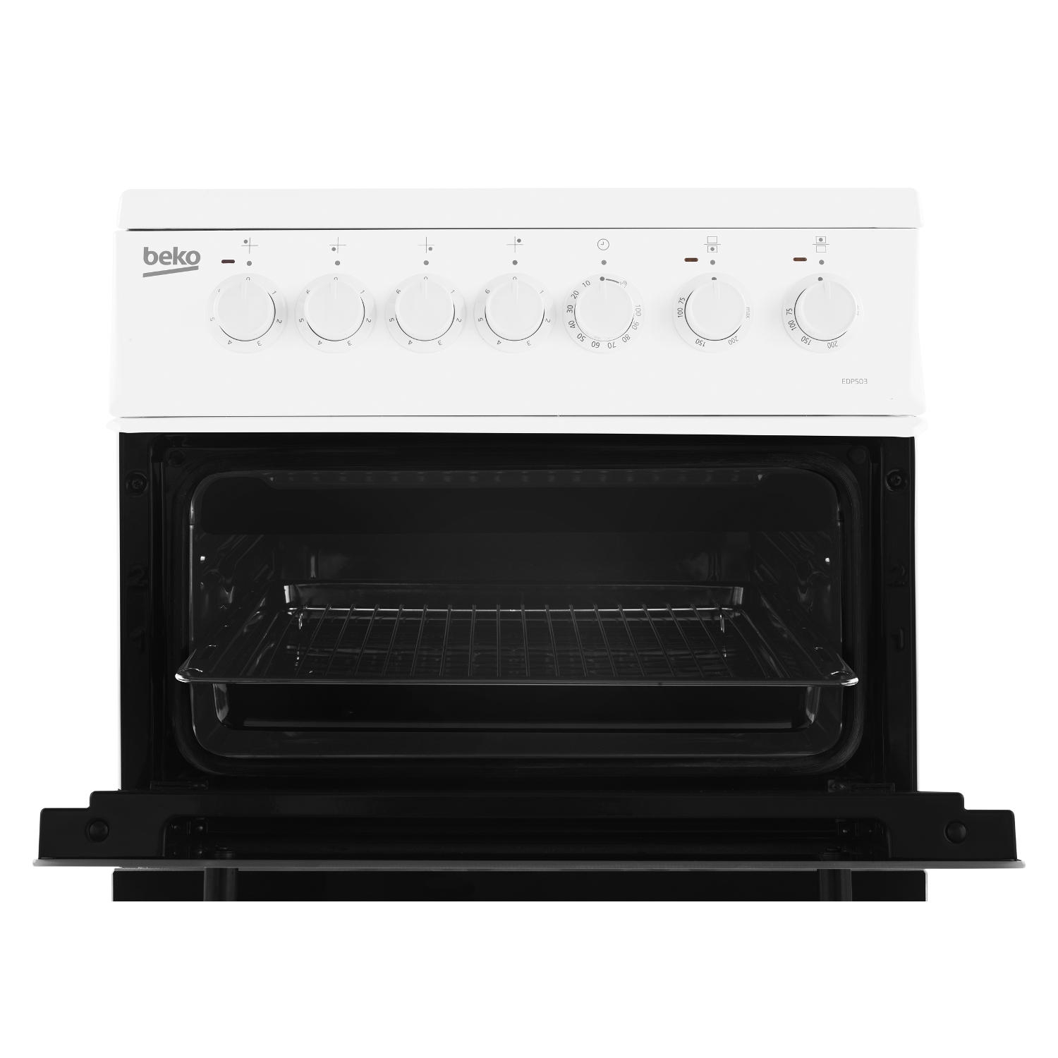 Beko EDP503W 50cm Electric Double Oven with Grill Cooker  thumbnail image