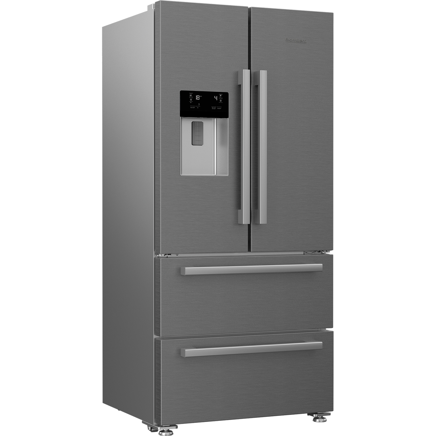 Blomberg KFD4953XD 84cm Multidoor Fridge Freezer - Stainless Steel thumbnail image