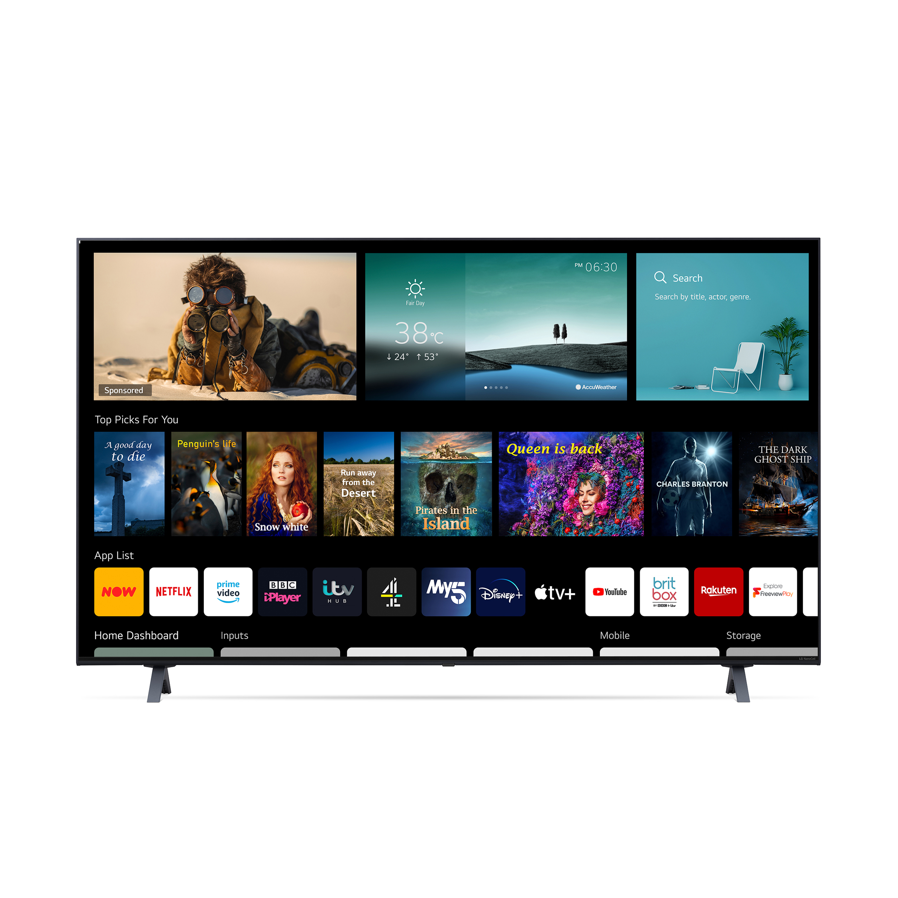 LG 55NANO756PA 55" 4K Ultra HD HDR NanoCell Smart TV thumbnail image