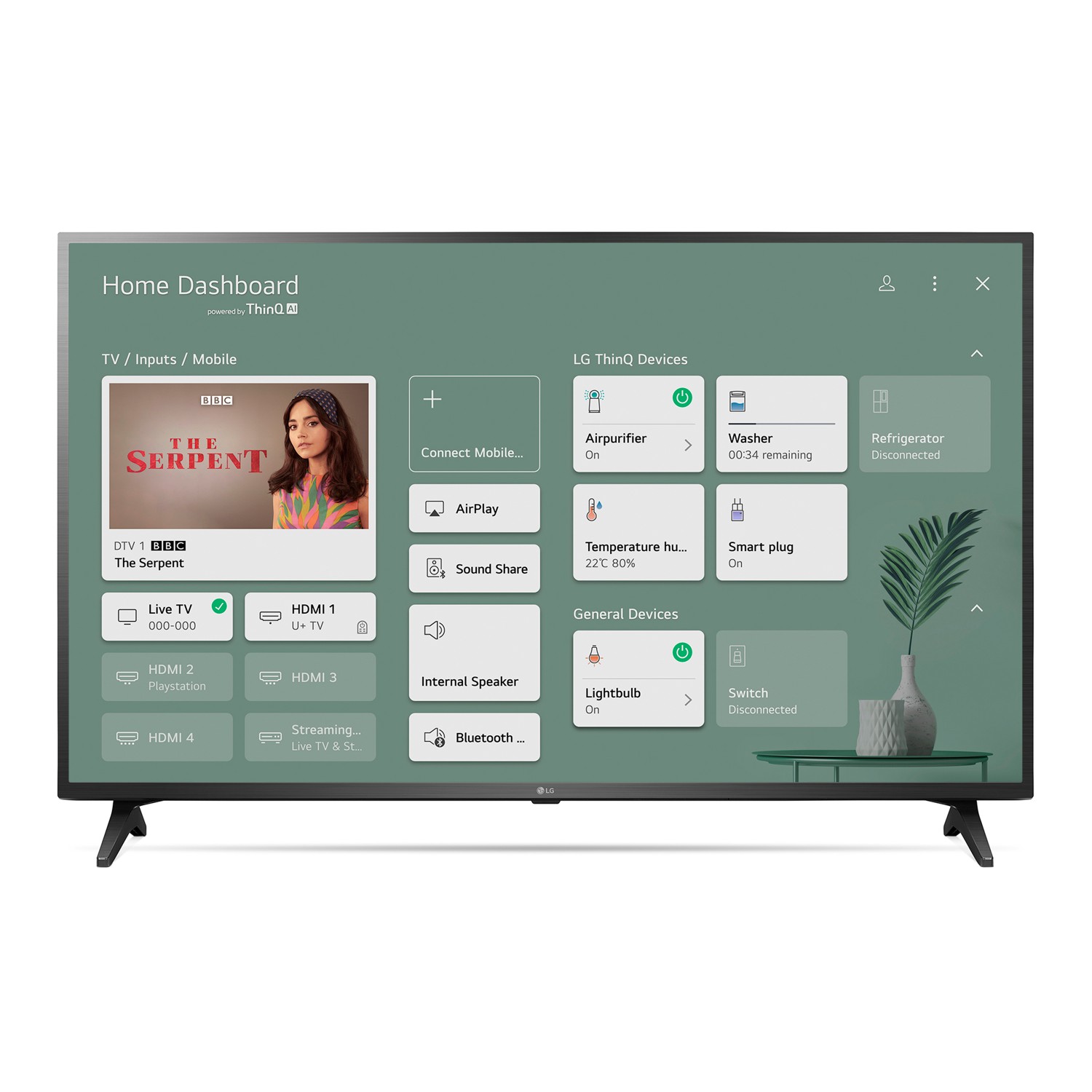 LG 55UP75006LF 55" 4K Ultra HD LED Smart TV with Ultra Surround Sound thumbnail image