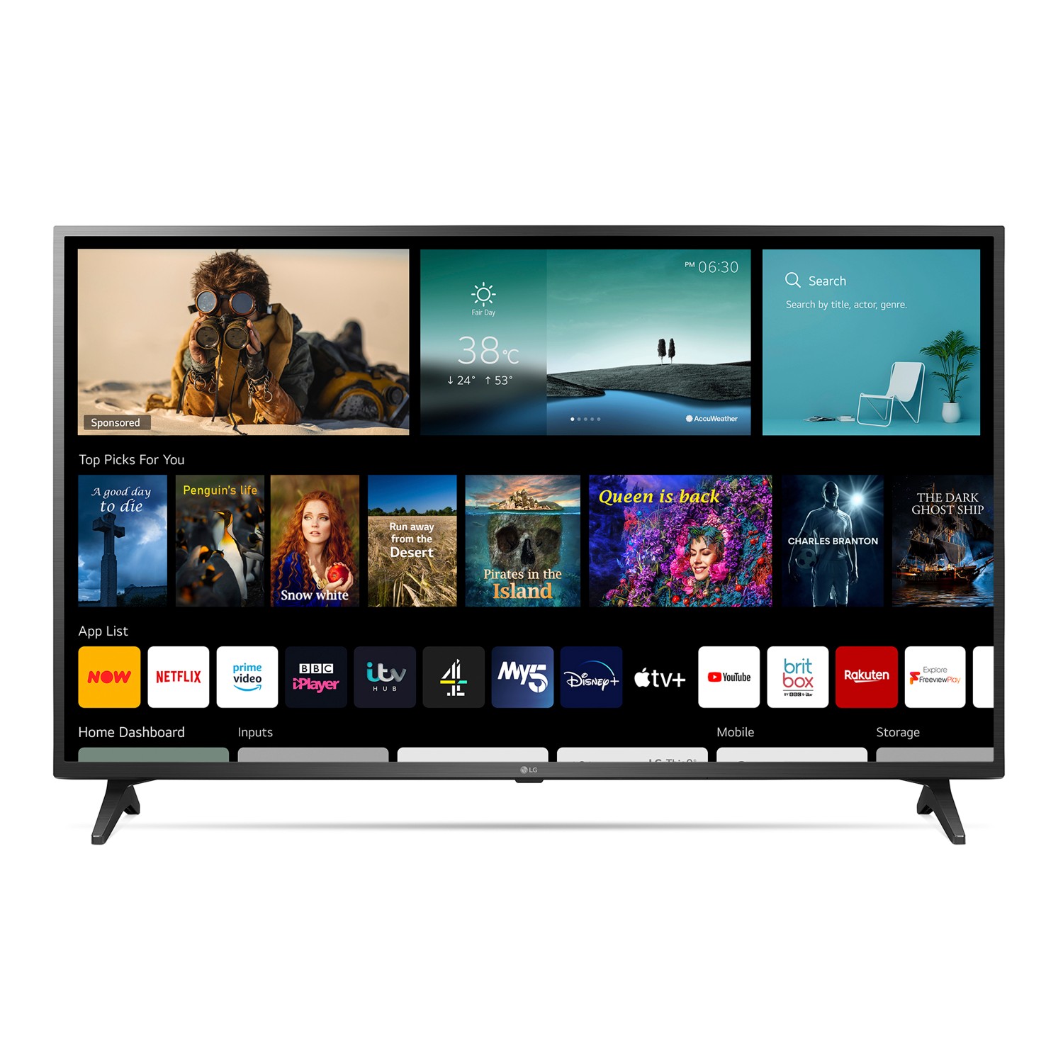 LG 65UP75006LF 65" 4K Ultra HD LED Smart TV with Ultra Surround Sound thumbnail image