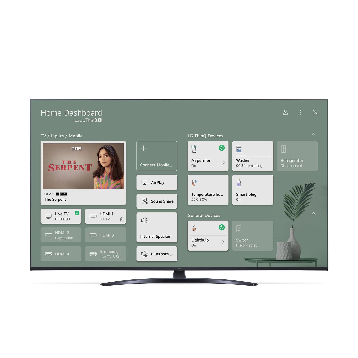 LG 65UP81006LA 65" 4K Ultra HD LED Smart TV with Freeview Play Freesat HD & Voice Assistants thumbnail image