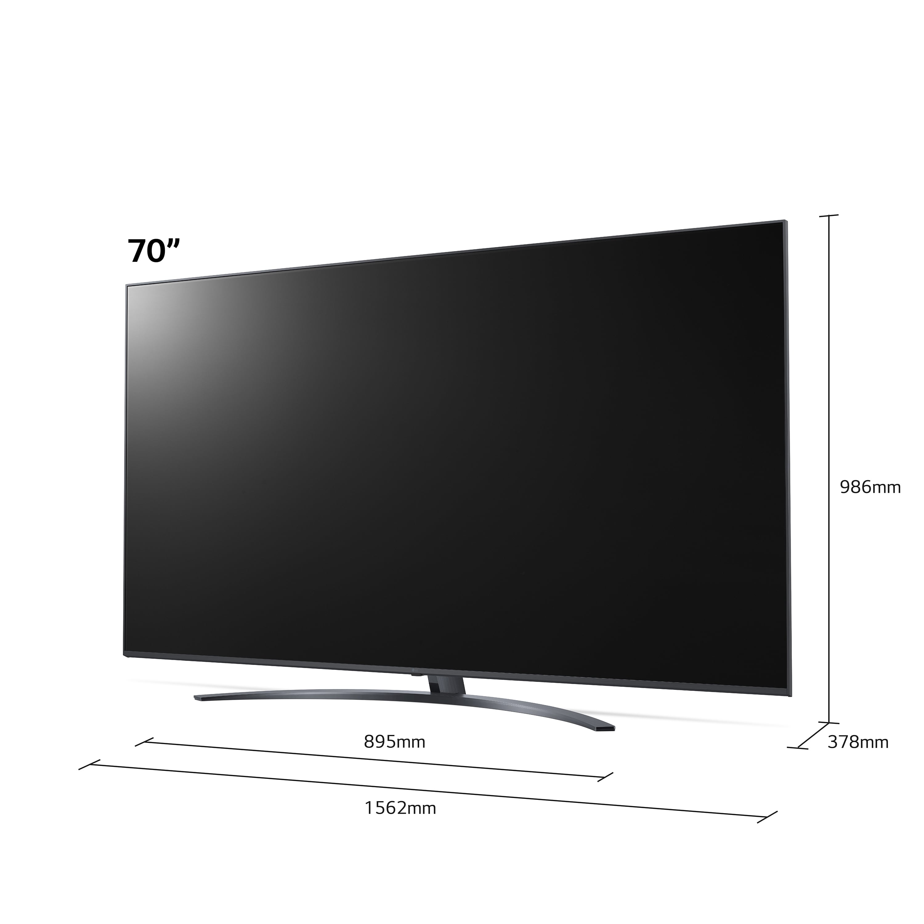 LG 43UP81006LA 43" 4K Ultra HD LED Smart TV with Freeview Play Freesat HD & Voice Assistants thumbnail image
