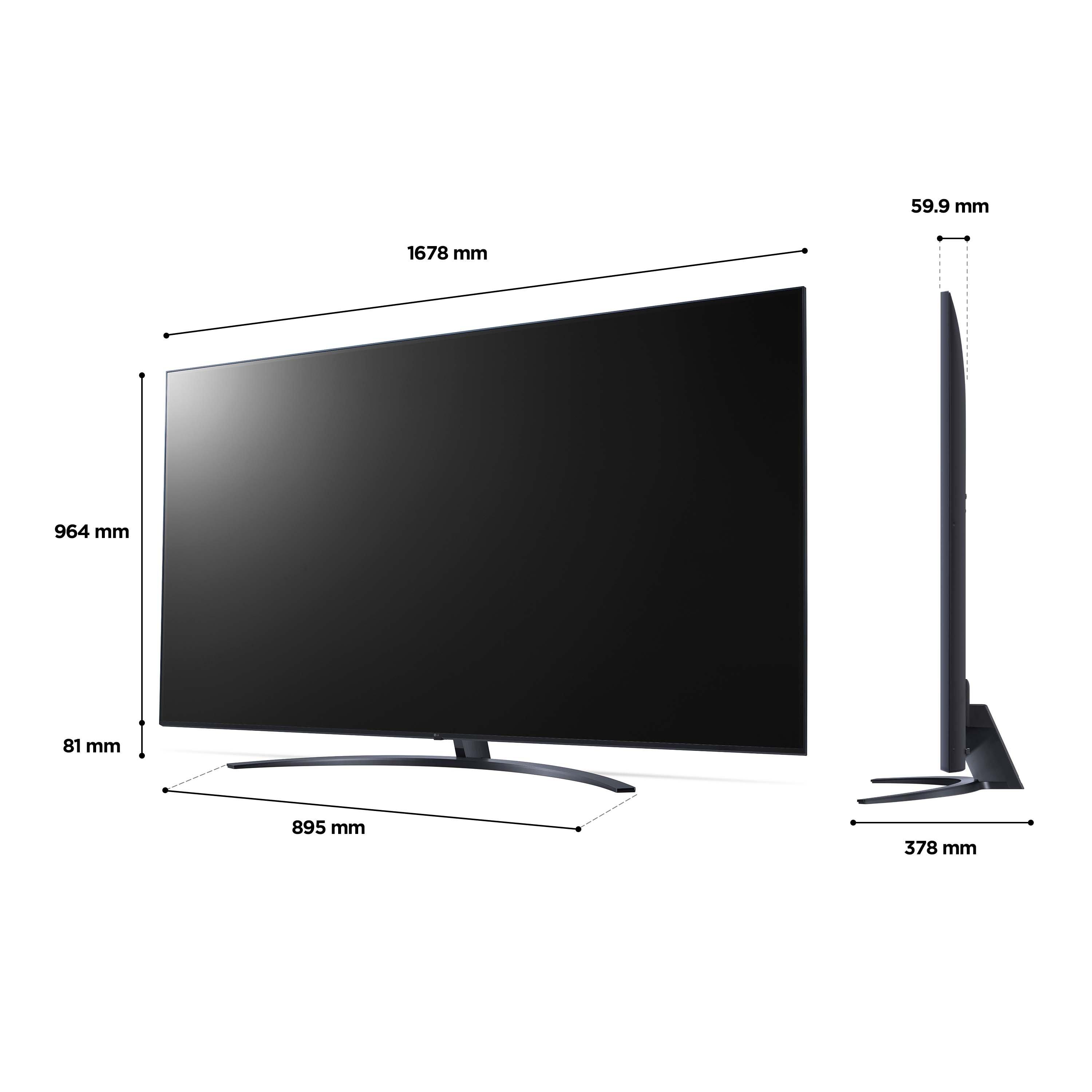 LG 75NANO766QA_AEK 75" 4K NanoCell Smart TV with Voice Assistants thumbnail image
