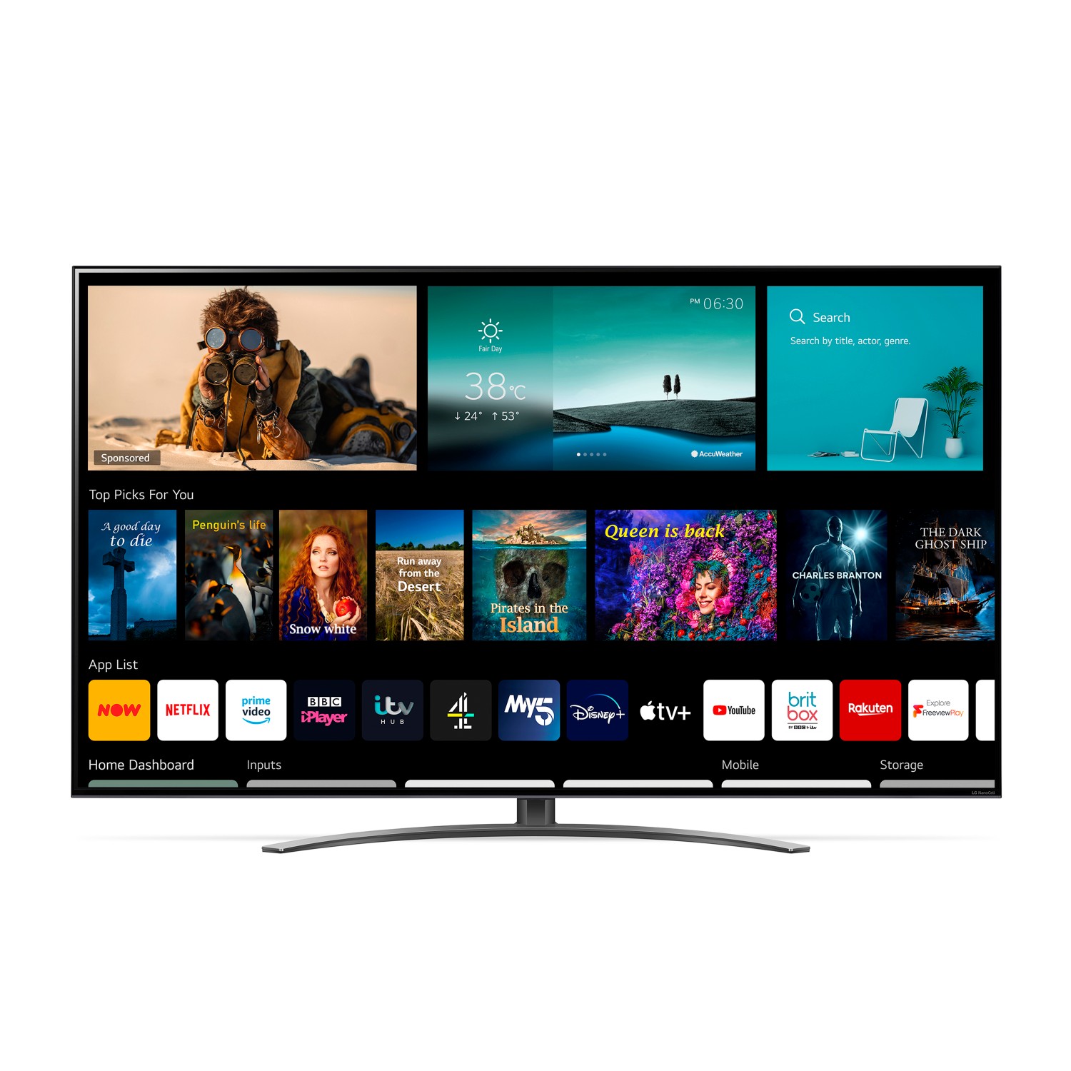 LG 75NANO916PA 75" 4K Ultra HD HDR NanoCell LED Smart TV & Voice Assistants thumbnail image