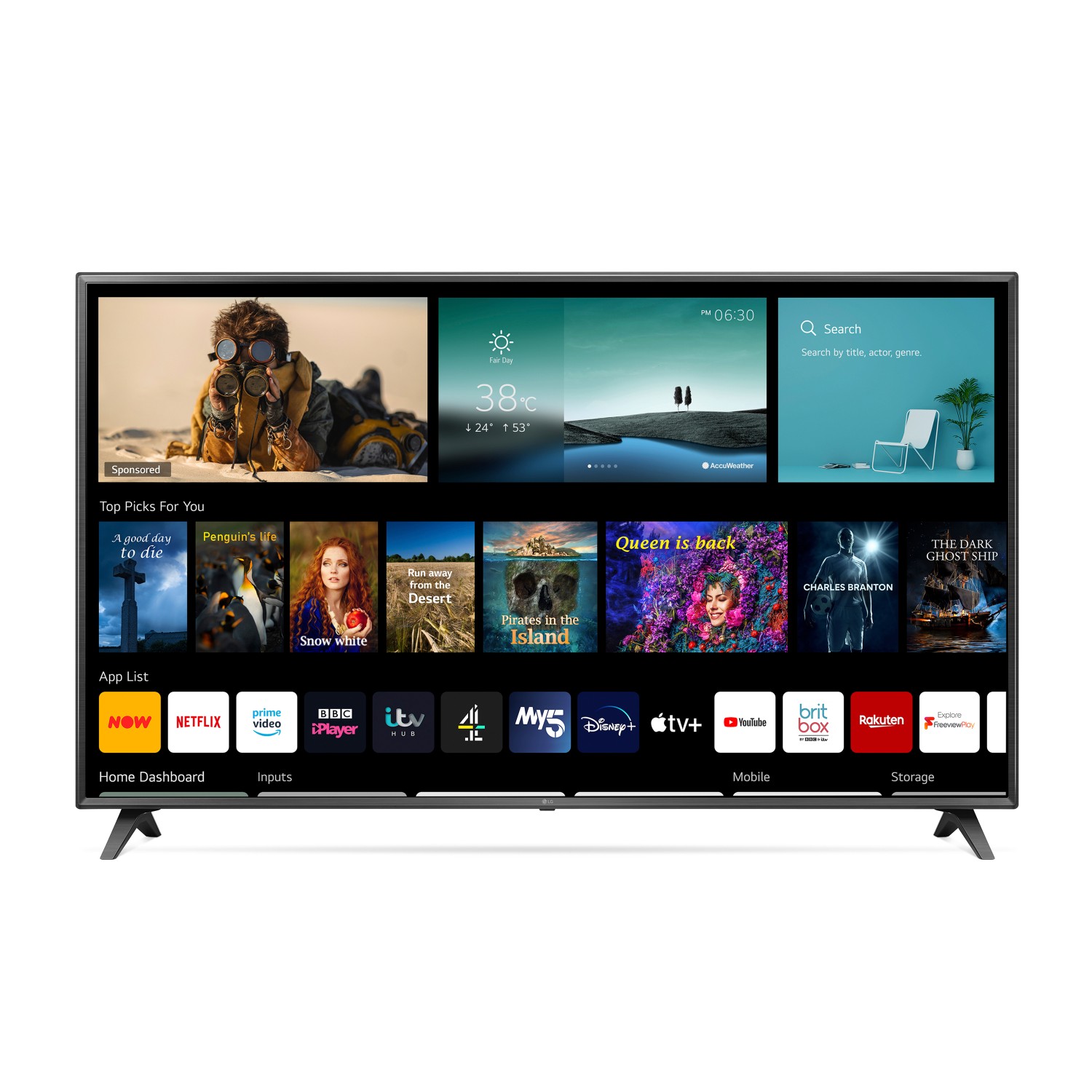 LG 75UP75006LC 75" 4K Ultra HD LED Smart TV with Ultra Surround Sound thumbnail image
