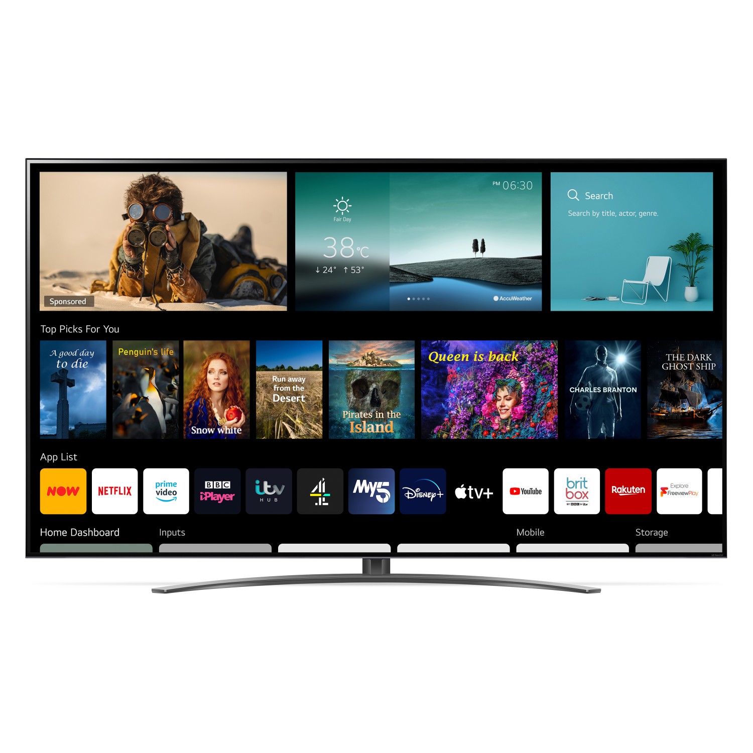 LG 86NANO866PA 86" 4K UHD HDR NanoCell LED Smart TV with Freeview Play thumbnail image