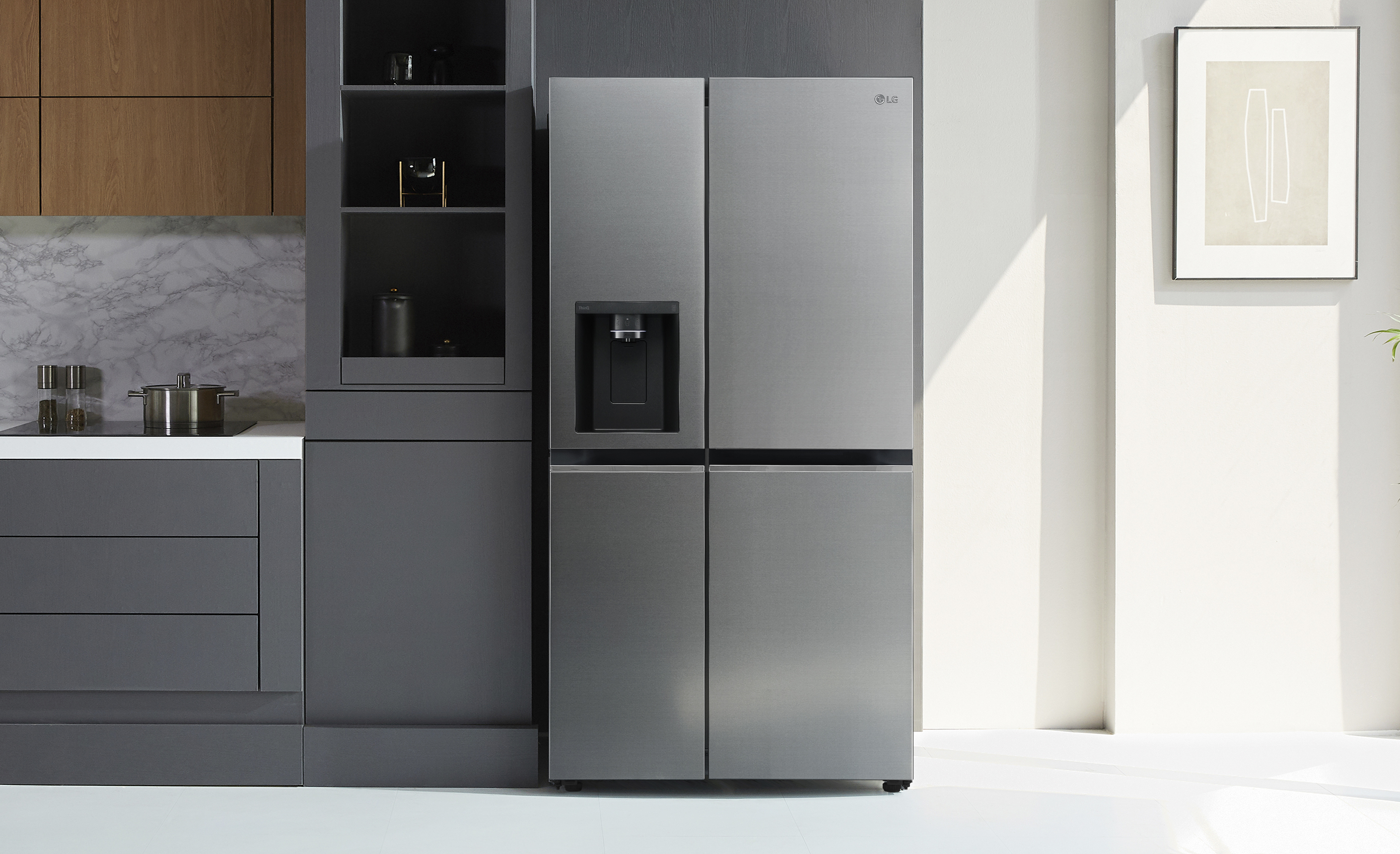 LG GSLV71PZTF American  Fridge Freezer thumbnail image