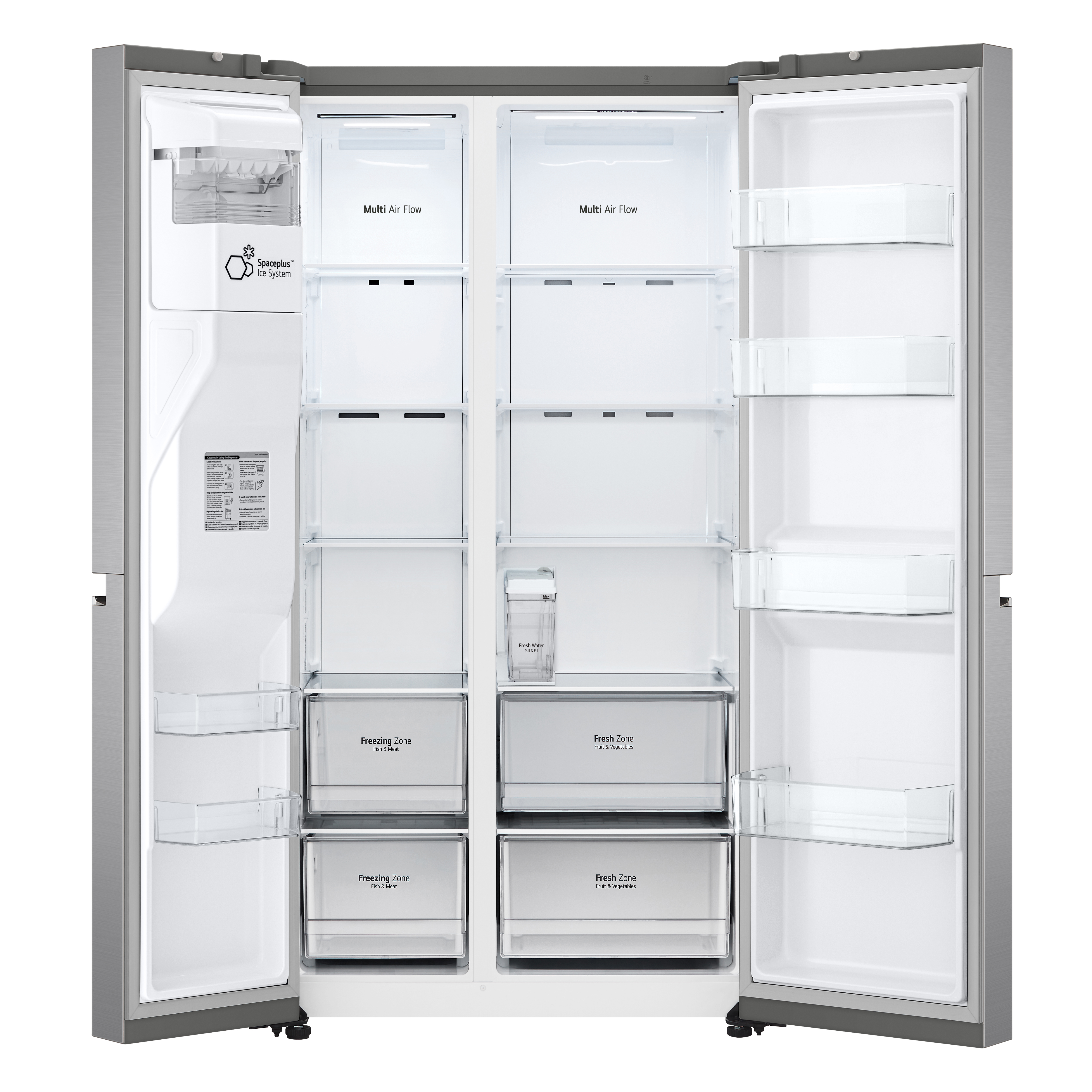 LG GSLV71PZTF American  Fridge Freezer thumbnail image