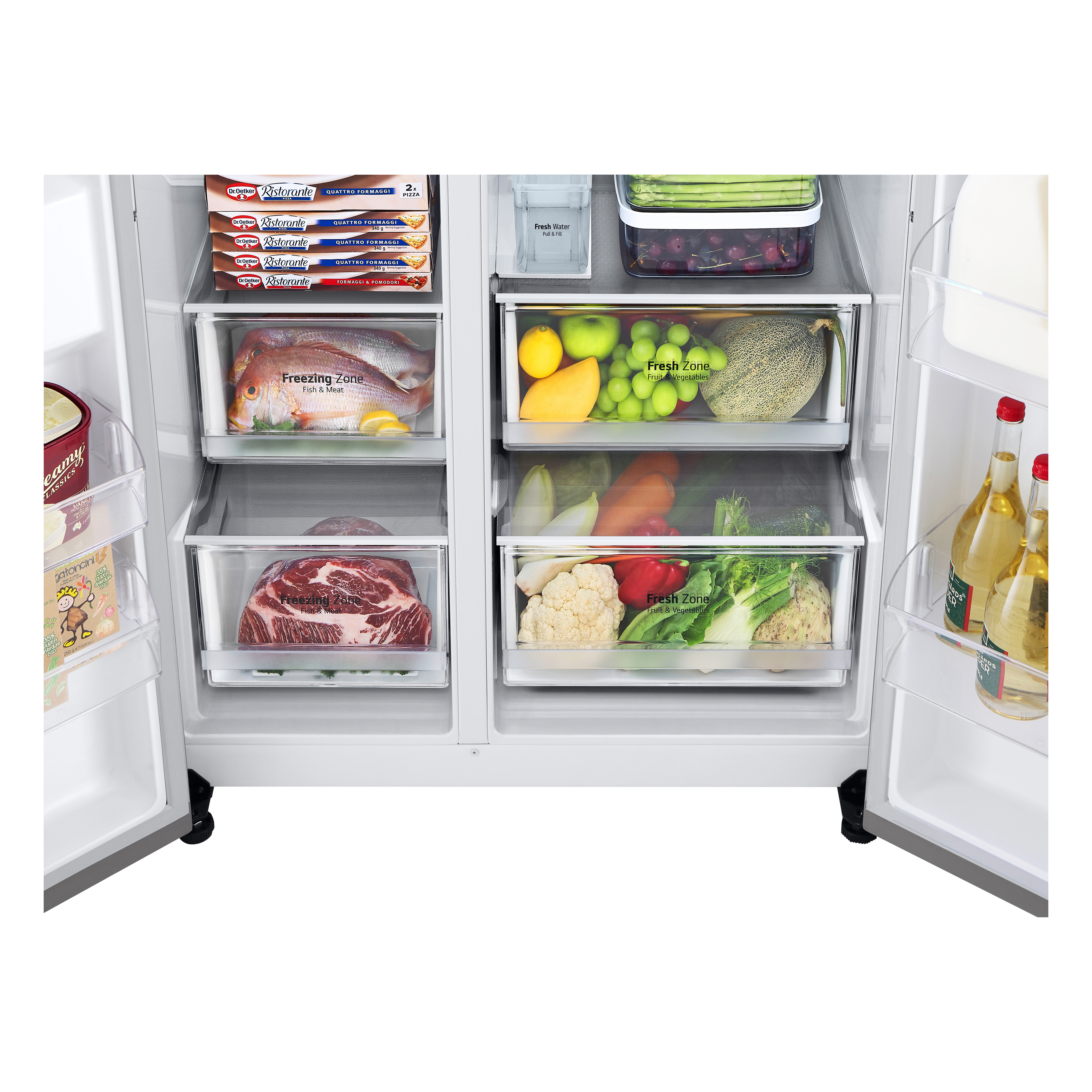 LG GSLV71PZTF American  Fridge Freezer thumbnail image
