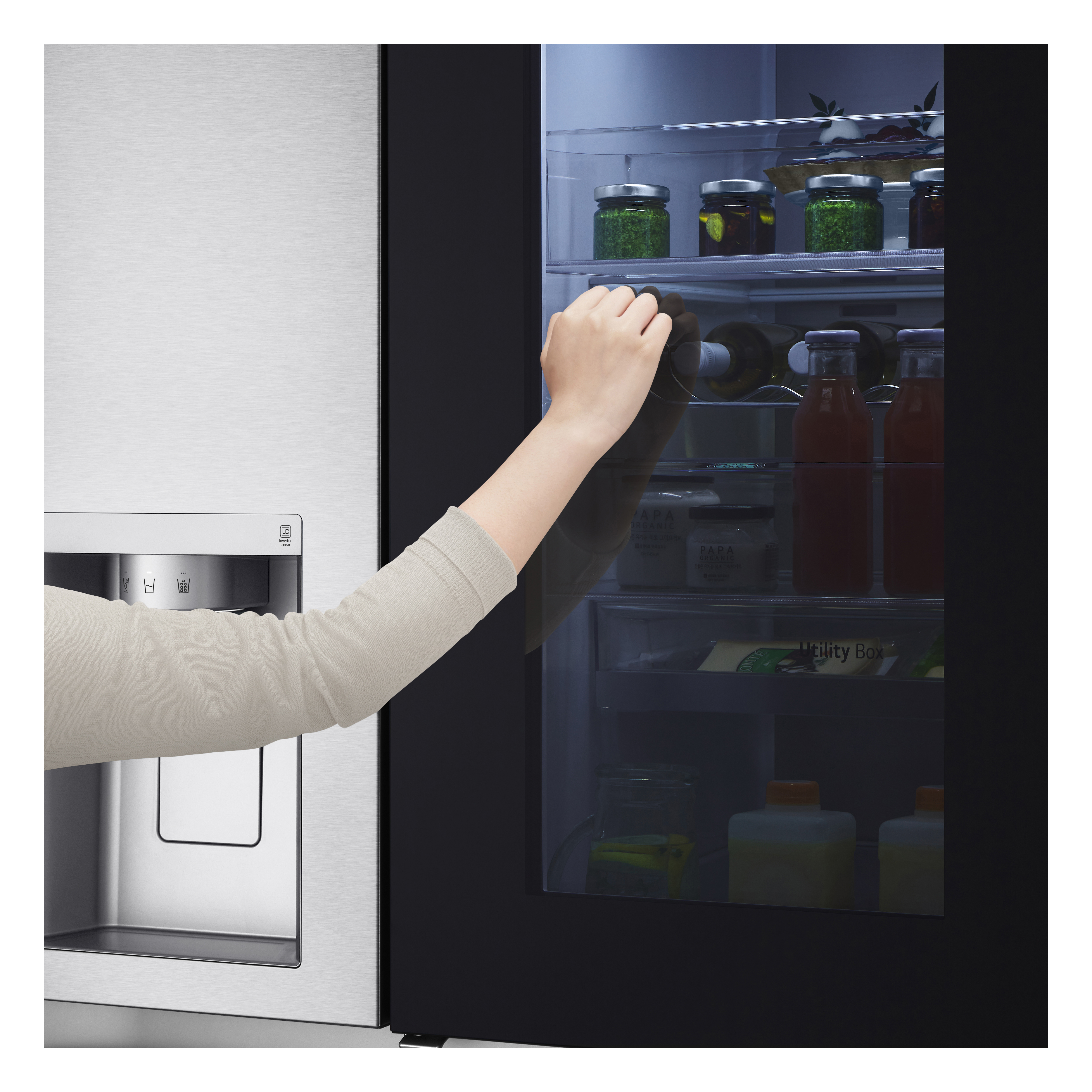LG GSXV90BSAE SBS Fridge Freezer thumbnail image
