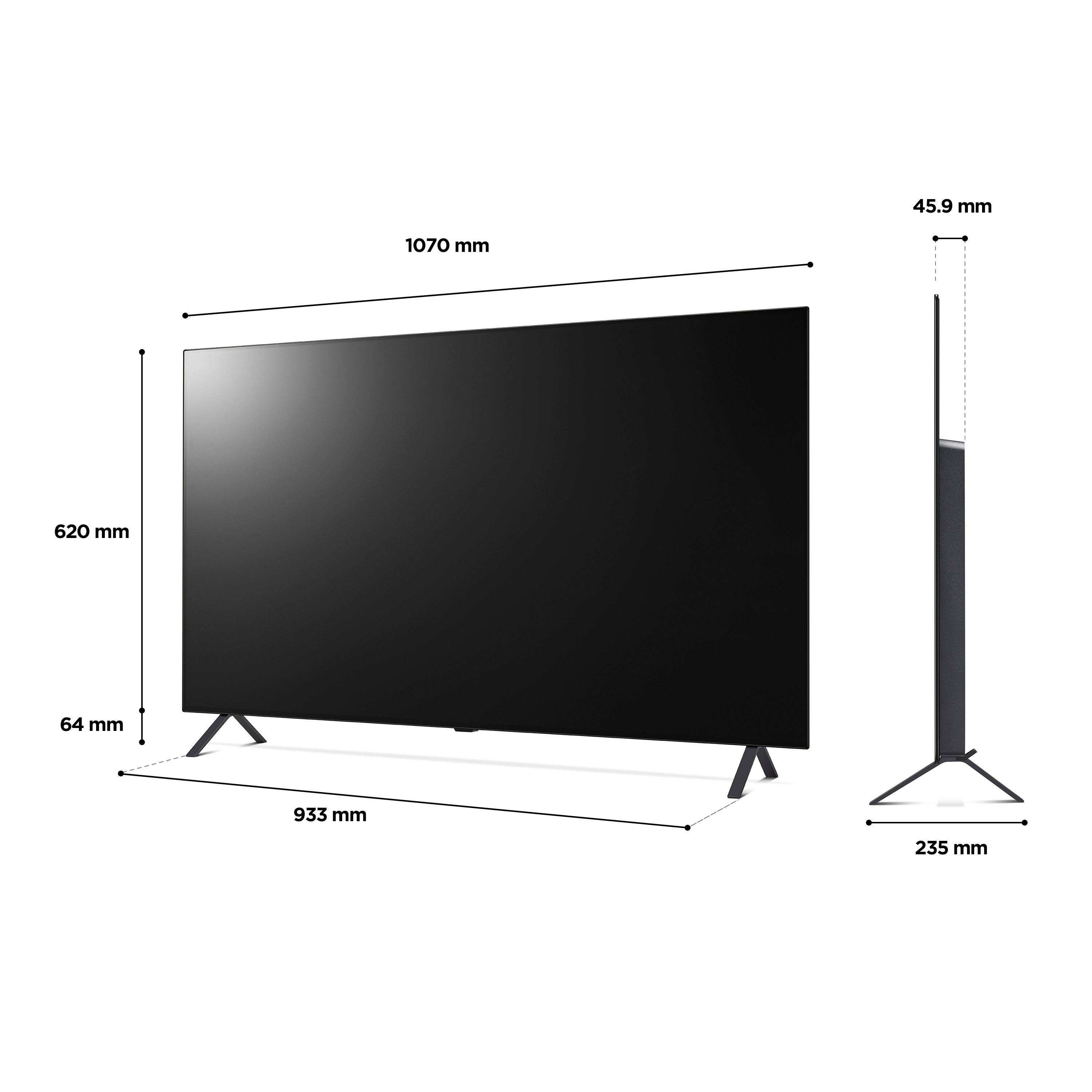 LG OLED48A26LA_AEK 48" 4K OLED Smart TV with Voice Assistants thumbnail image