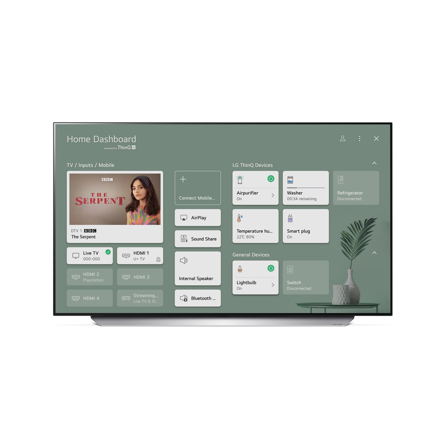 LG OLED48C16LA 48" 4K UHD OLED Smart TV with Self- lit Pixel Technology thumbnail image