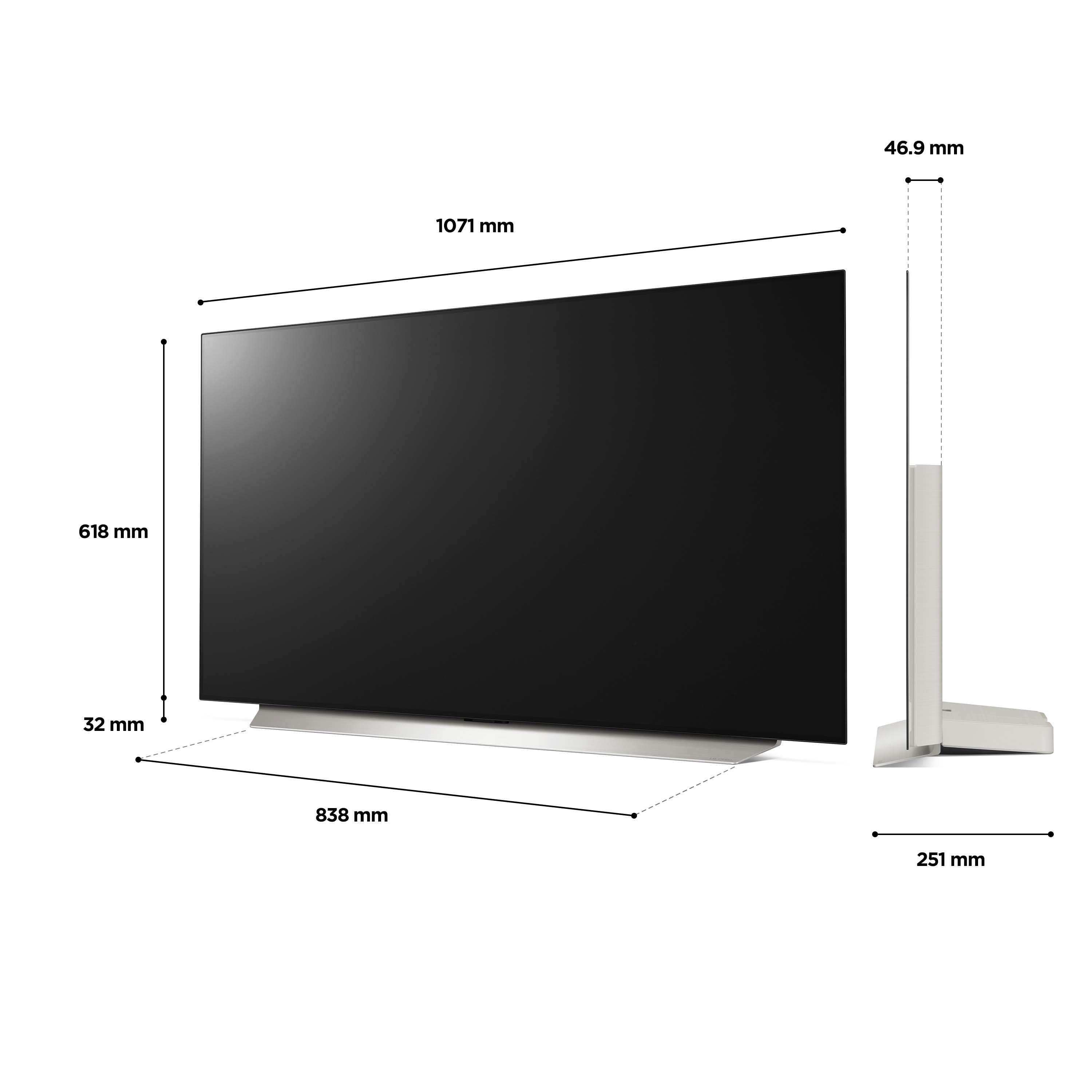 LG OLED48C26LB_AEK 48" 4K OLED Smart TV with Voice Assistants thumbnail image
