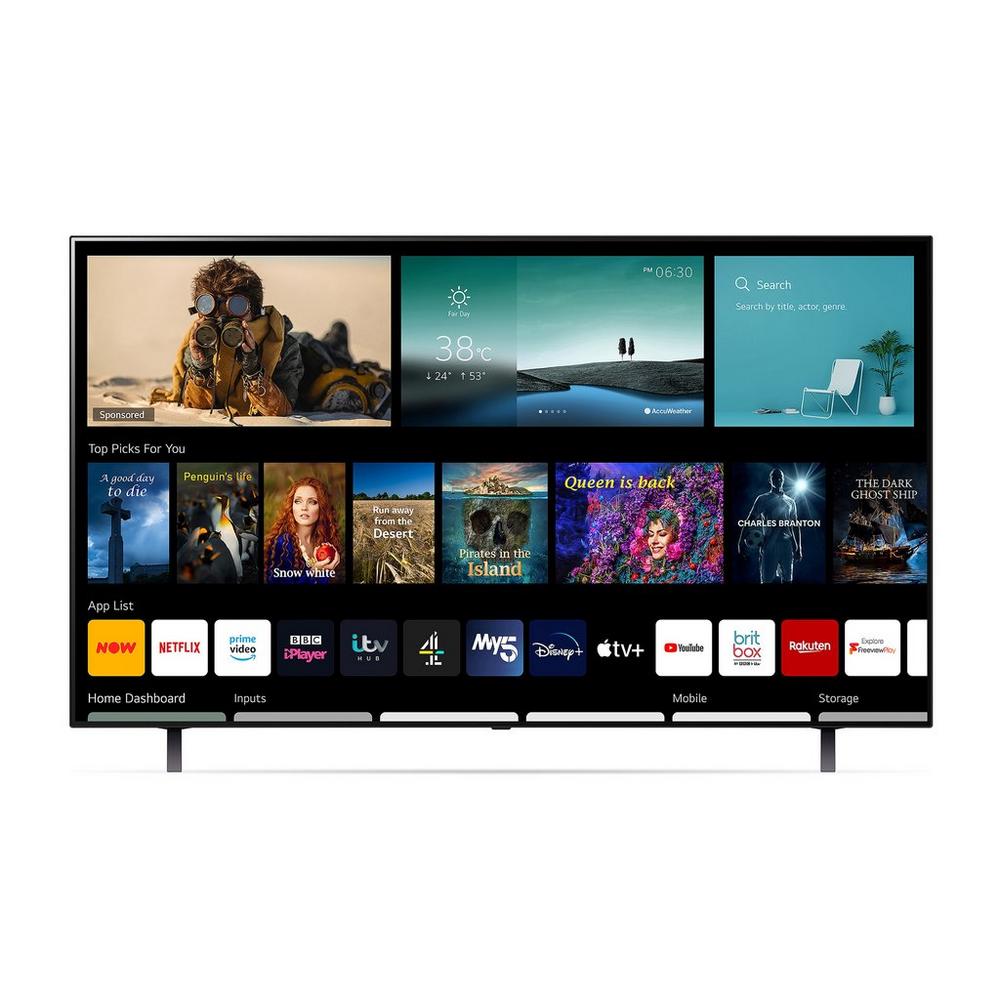 LG OLED55A16LA 55" 4K UHD OLED Smart TV with Self- lit Pixel Technology thumbnail image