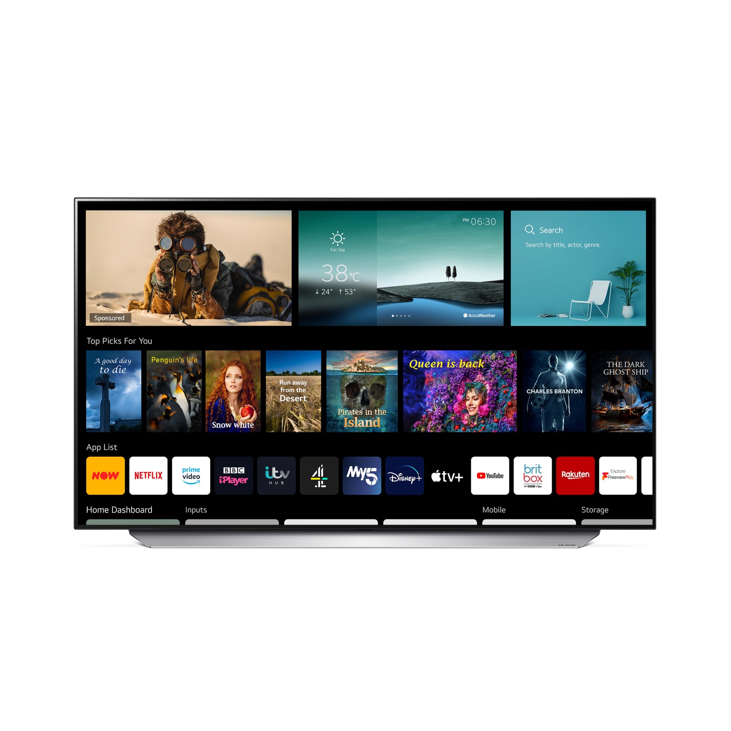 LG OLED55C16LA 55" 4K UHD OLED Smart TV with Self- lit Pixel Technology thumbnail image