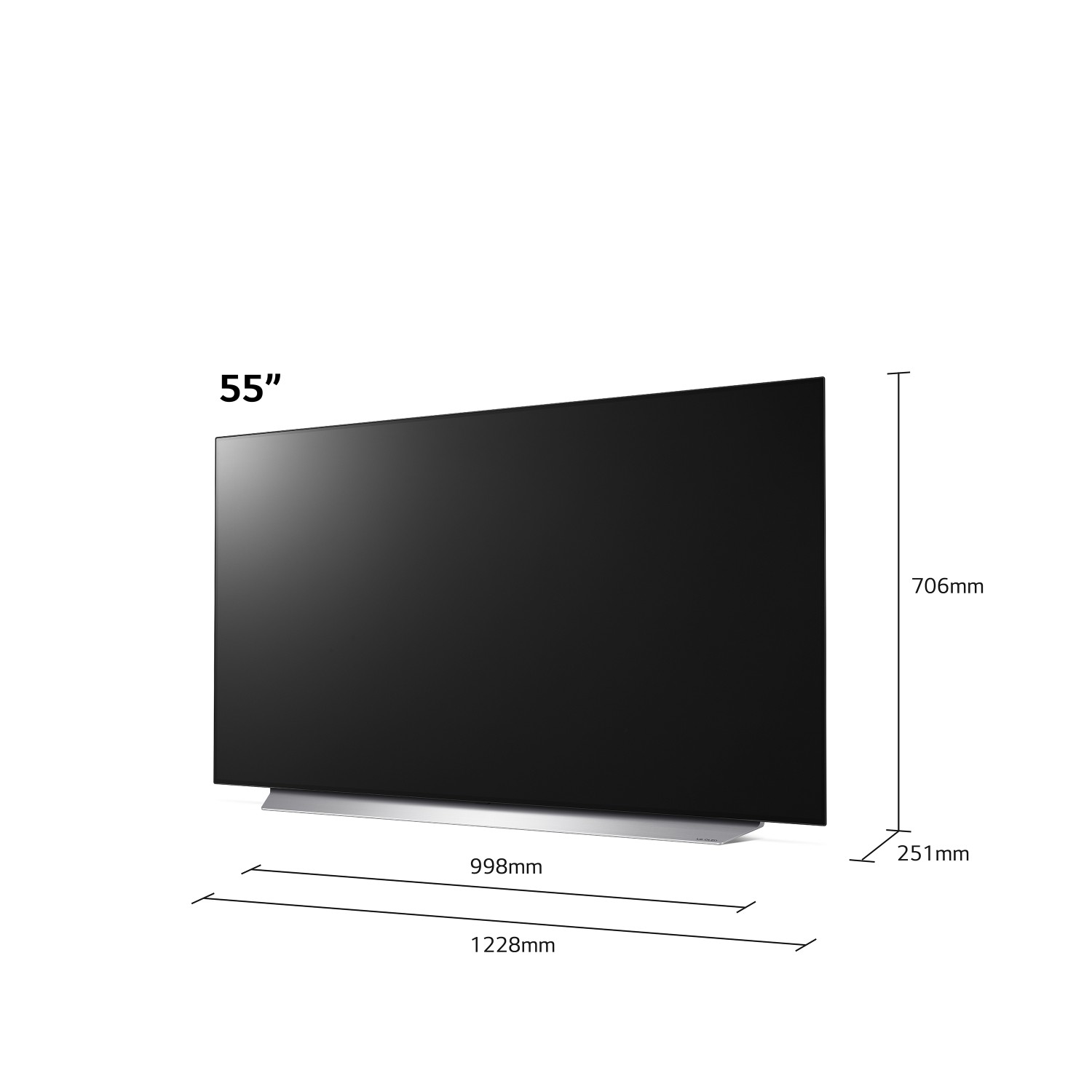 LG OLED55C16LA 55" 4K UHD OLED Smart TV with Self- lit Pixel Technology thumbnail image