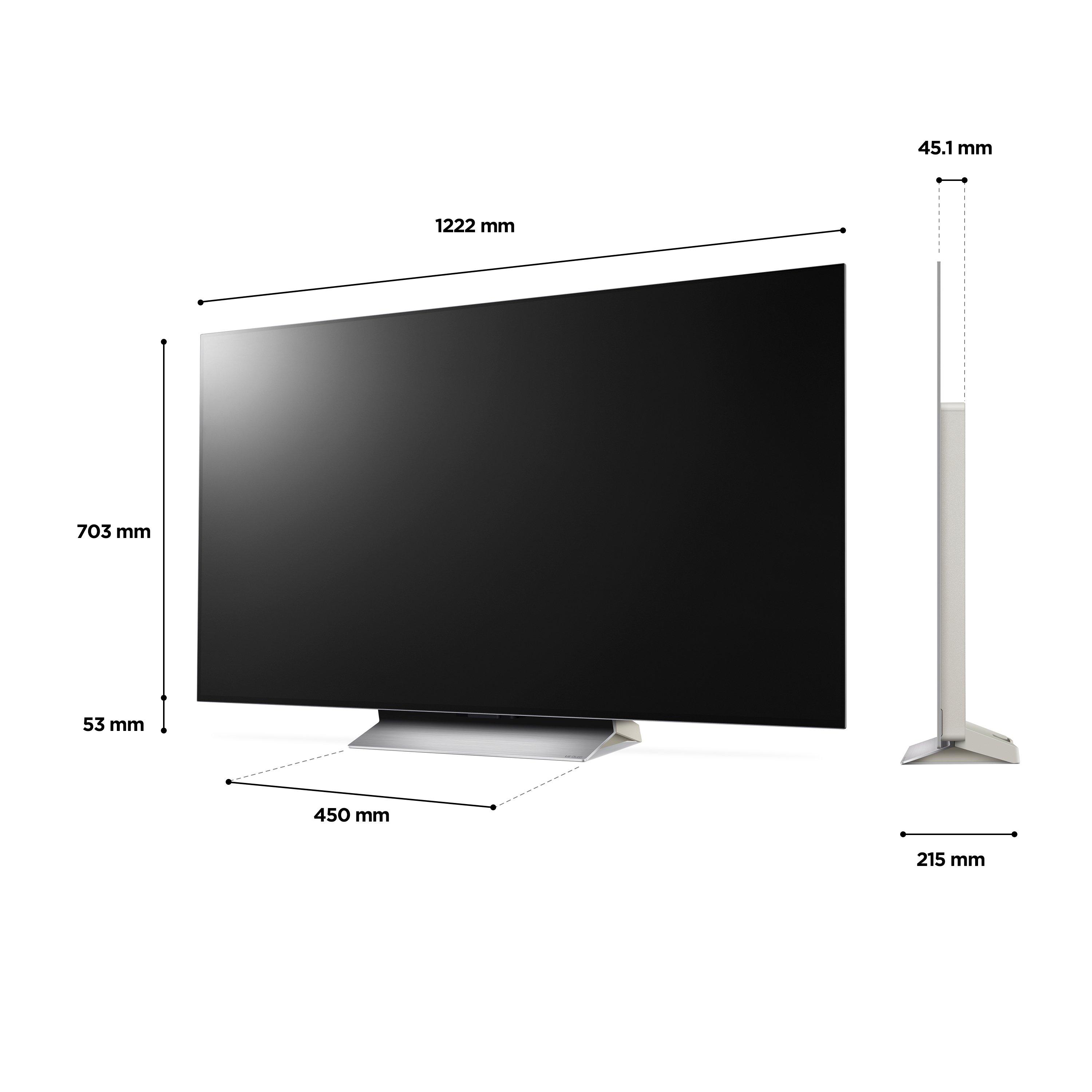 LG OLED55C26LD_AEK 55" 4K OLED Smart TV with Voice Assistants thumbnail image
