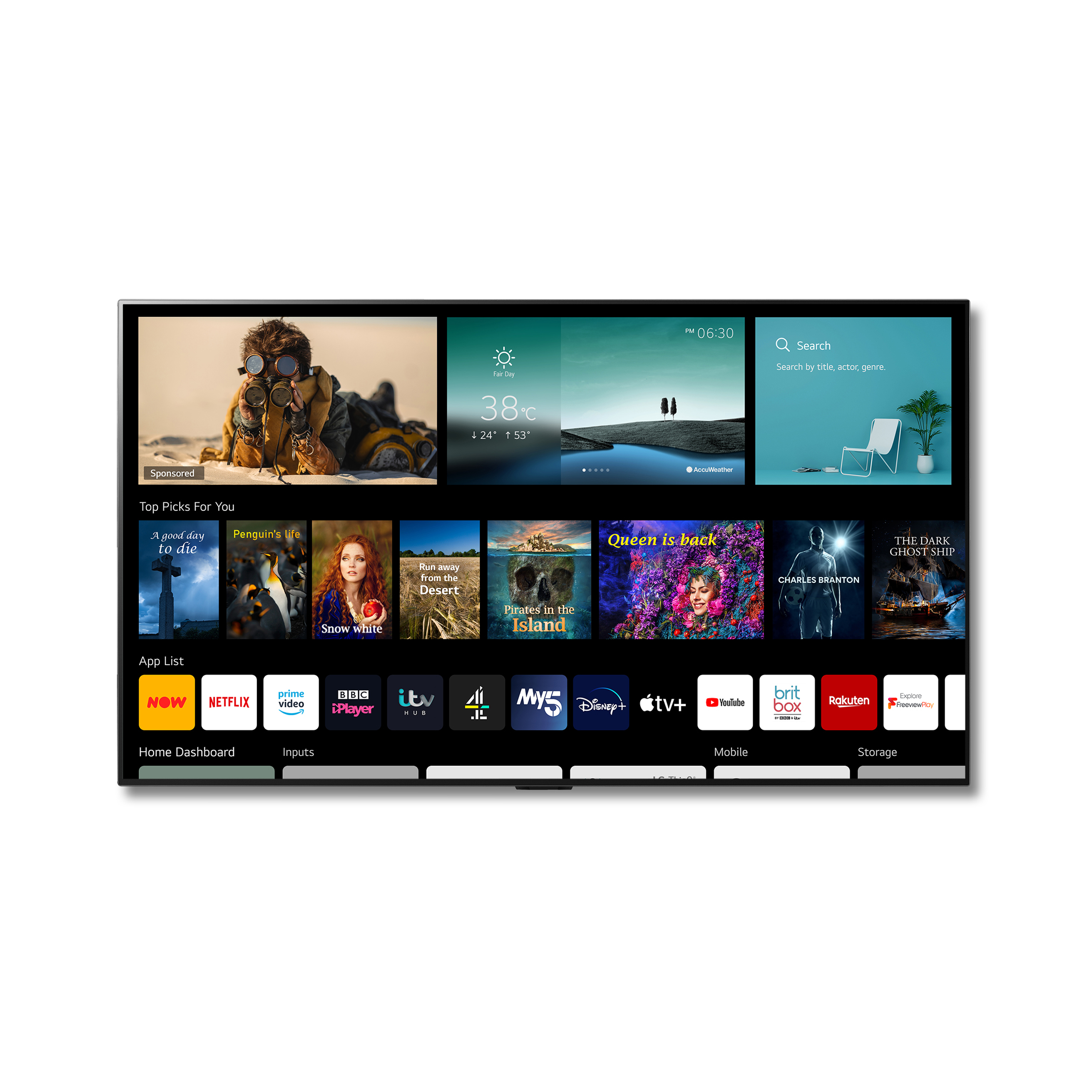 LG OLED55G16LA 55" 4K UHD OLED Smart TV with Self-lit Pixel Technology thumbnail image