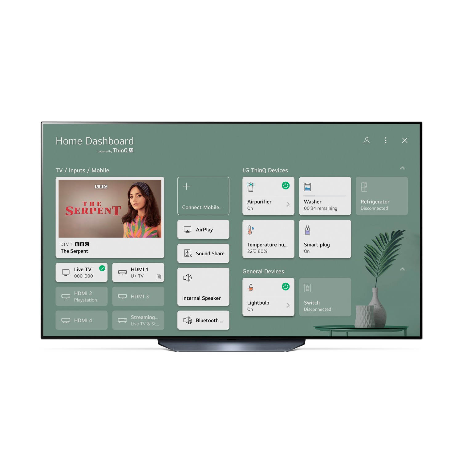 LG OLED65B16LA 65" 4K UHD OLED Smart TV with Self- lit Pixel Technology thumbnail image