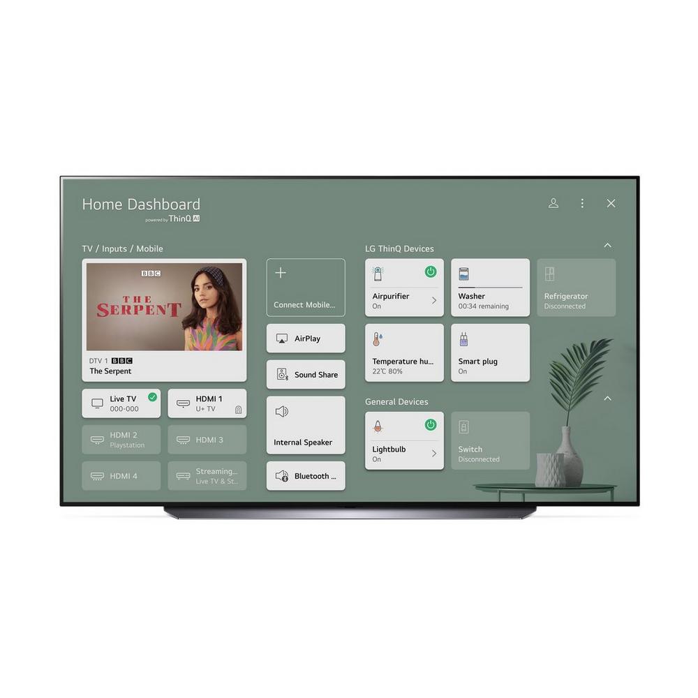 LG OLED65C16LA 65" 4K UHD OLED Smart TV with Self- lit Pixel Technology thumbnail image