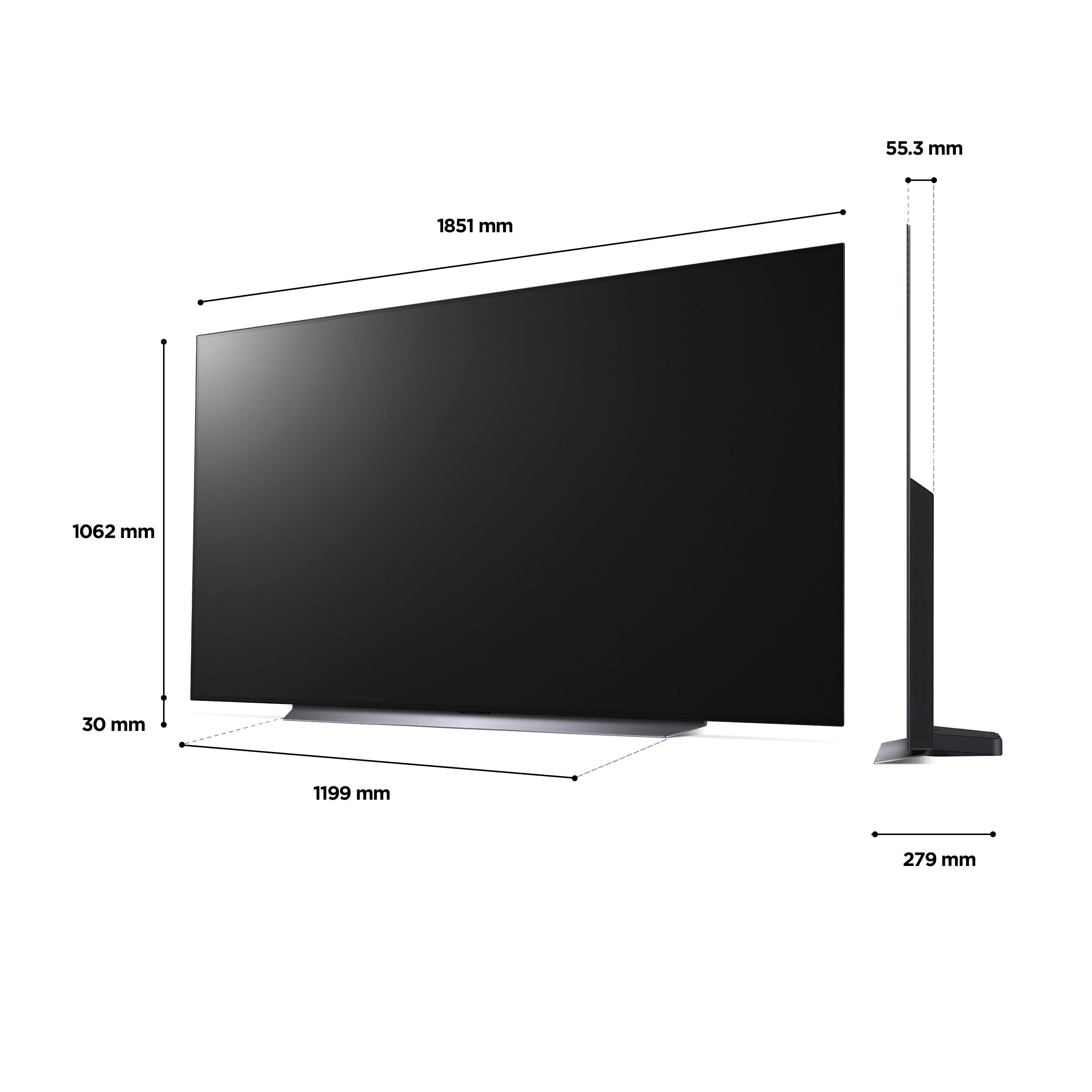 LG OLED83C24LA_AEK 83" 4K OLED Smart TV with Voice Assistants thumbnail image