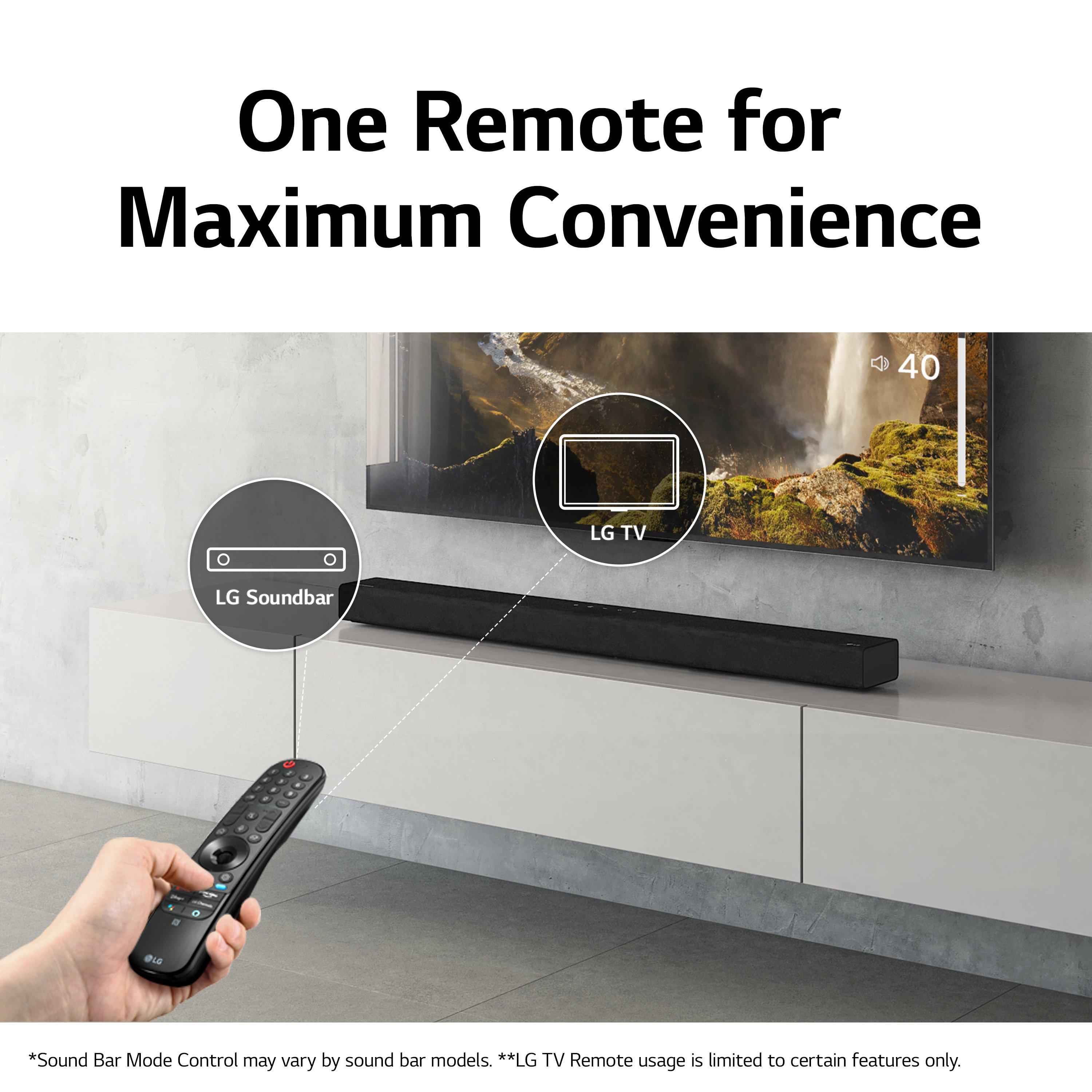 LG S80QY_DGBRLLK 3.1.3ch Soundbar - Black thumbnail image