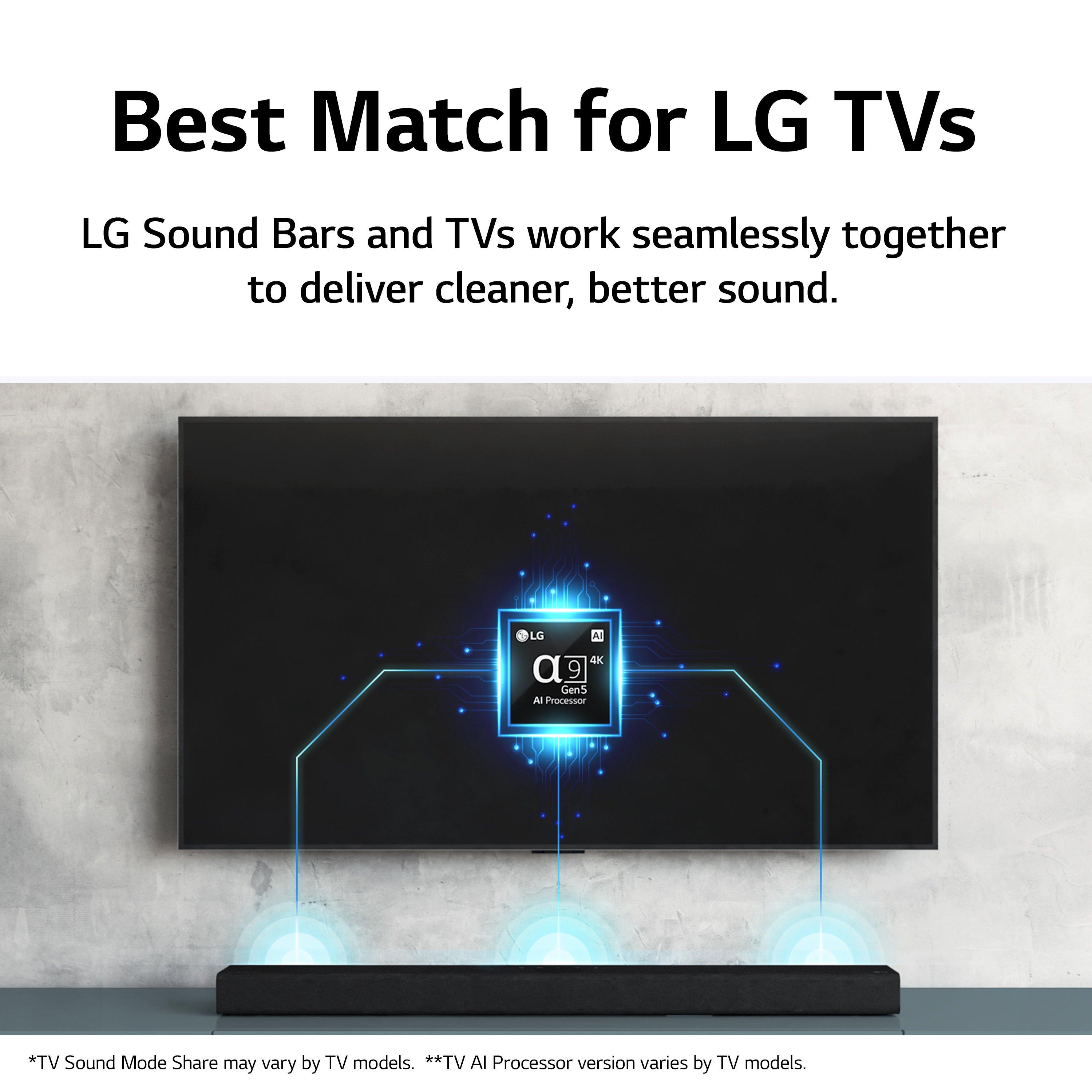 LG S80QY_DGBRLLK 3.1.3ch Soundbar - Black thumbnail image