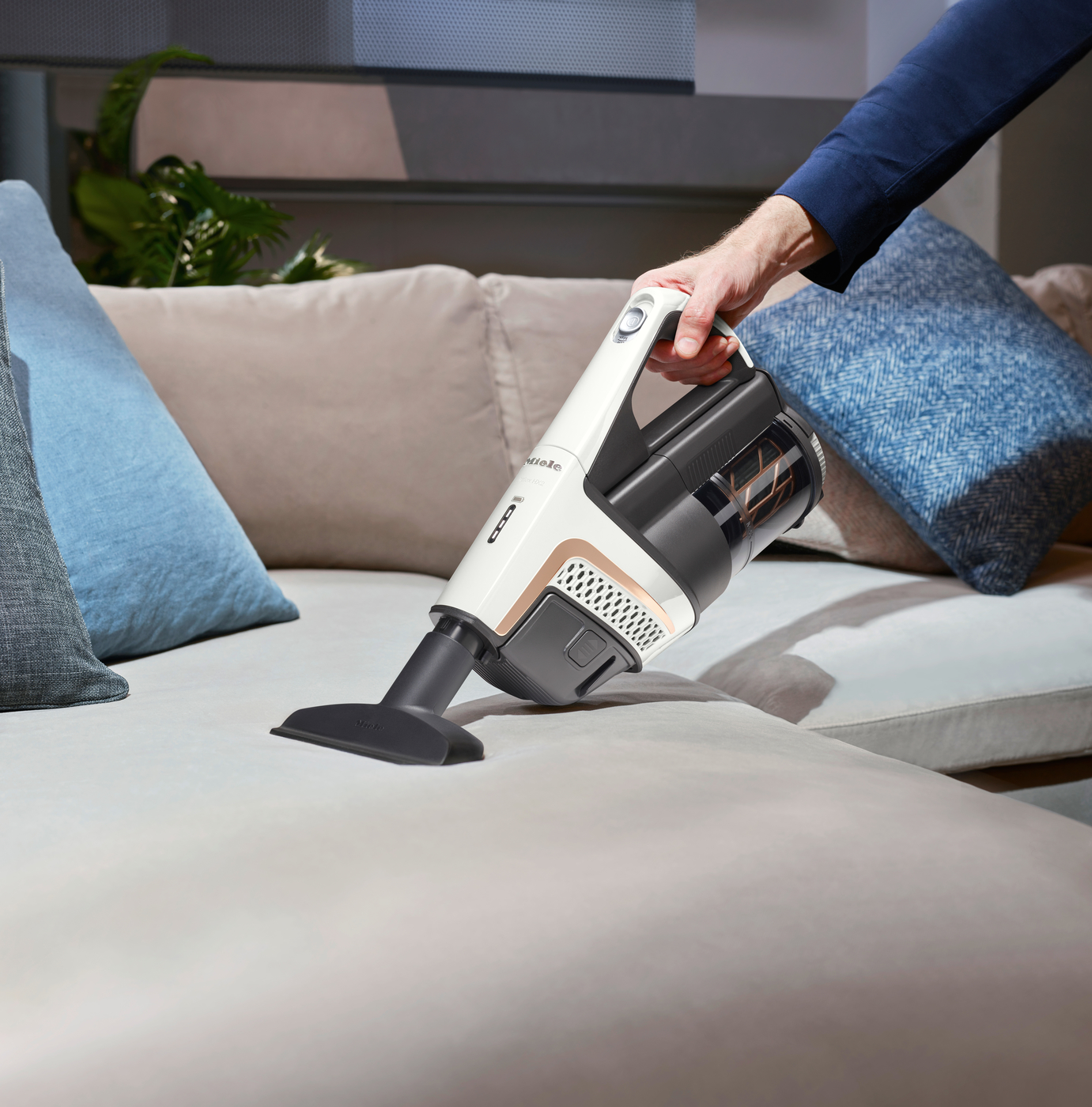 Miele HX2POWERLINE Cordless Stick Vacuum Cleaner - 60 Minutes Run Time - White thumbnail image