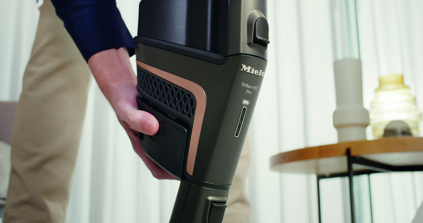 Miele HX2PRO Infinity Cordless Stick Vacuum Cleaner - 120 Minutes Run Time - Grey thumbnail image
