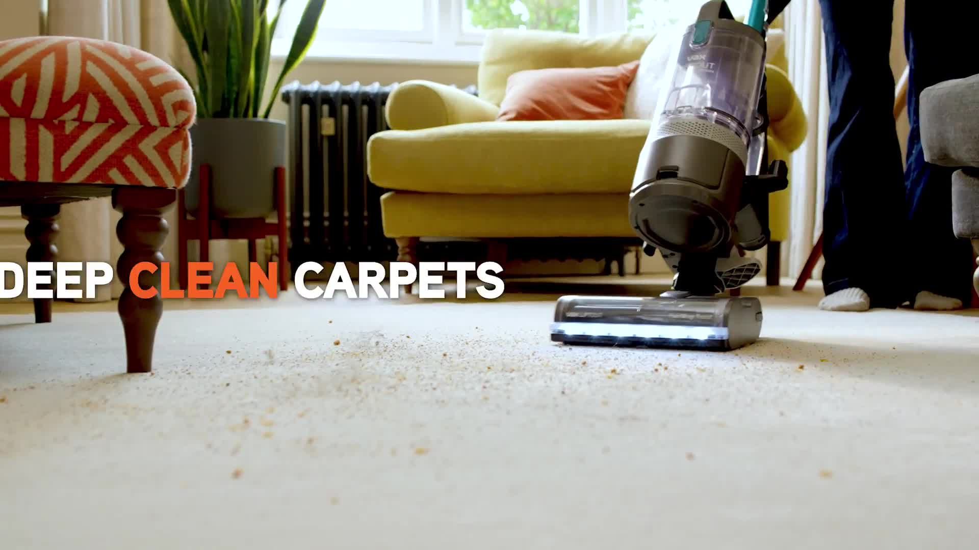 Vax CDUP-LORP LiftOut Reach Pet-Design Upright Vacuum Cleaner - Graphite / Teal thumbnail image
