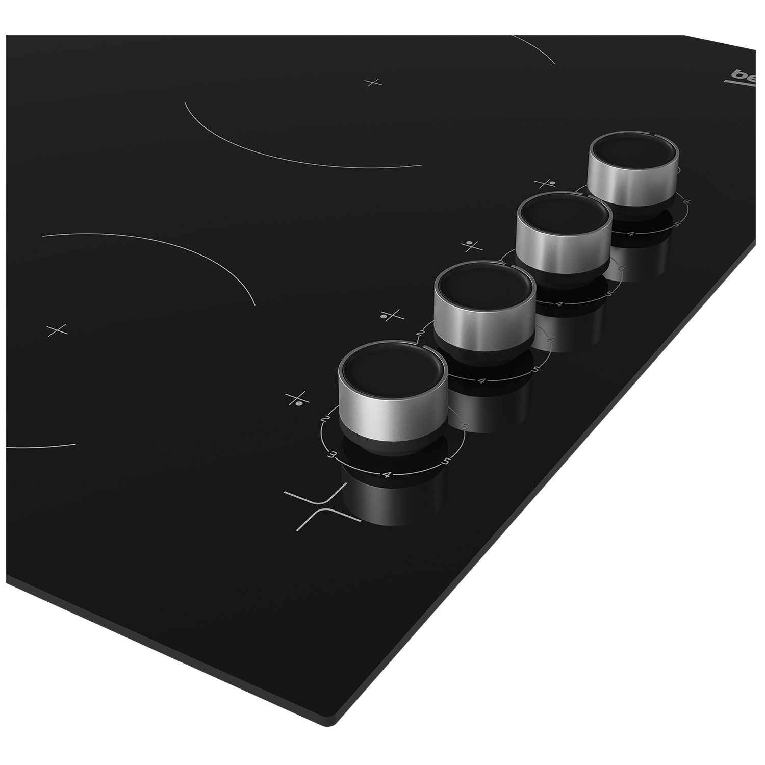 Beko CIHYV21B Ceramic Hob | Compact 2-Zone Black Glass Cooker Hob thumbnail image