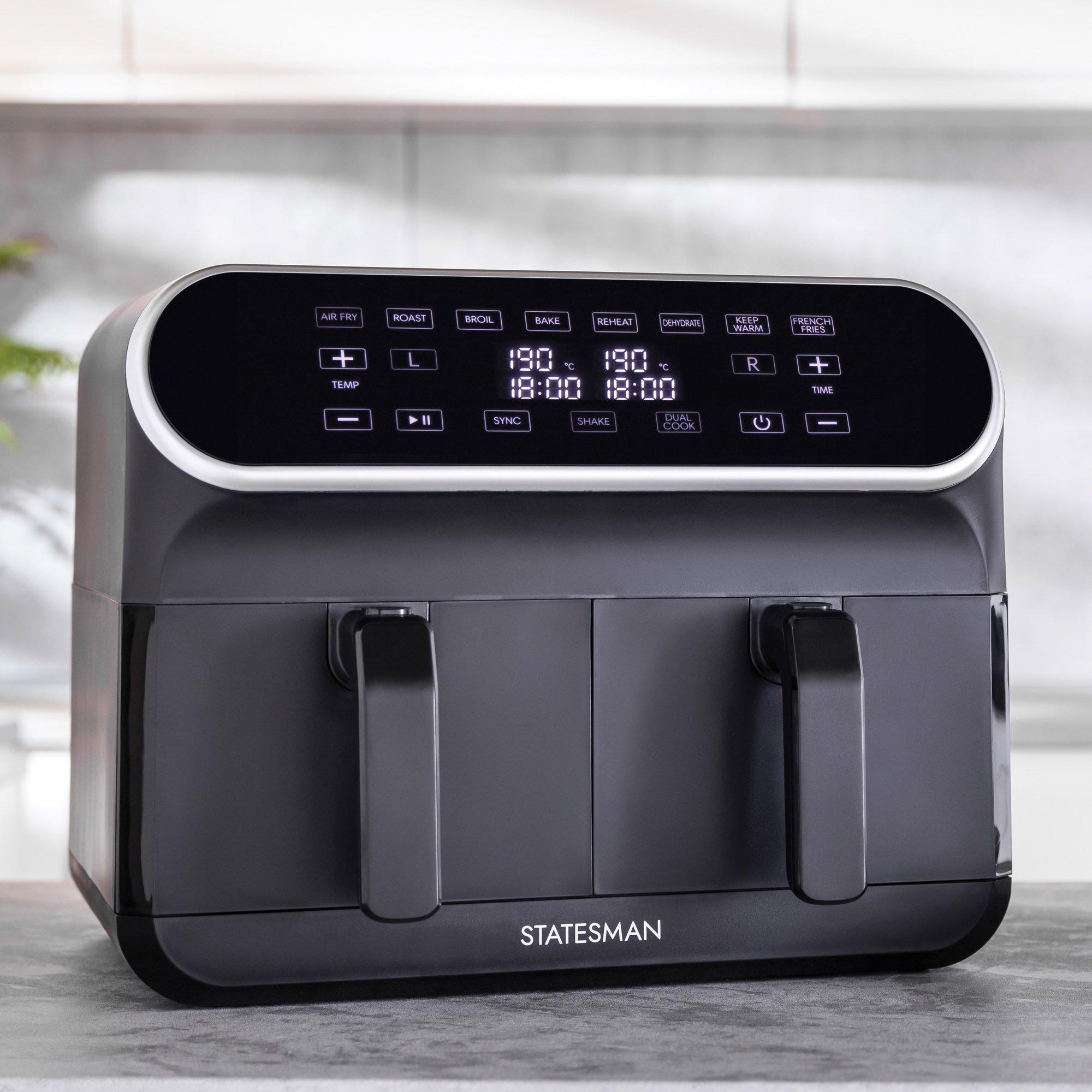 Statesman SKAF08017BK Digital Dual Zone Air Fryer thumbnail image