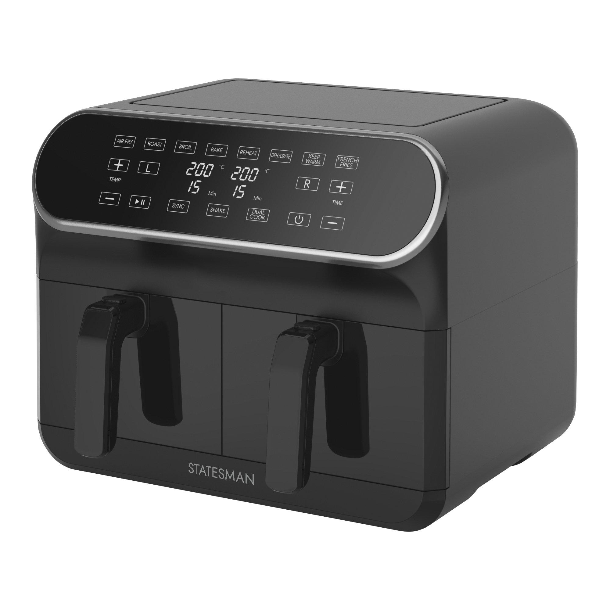 Statesman SKAF08017BK Digital Dual Zone Air Fryer thumbnail image