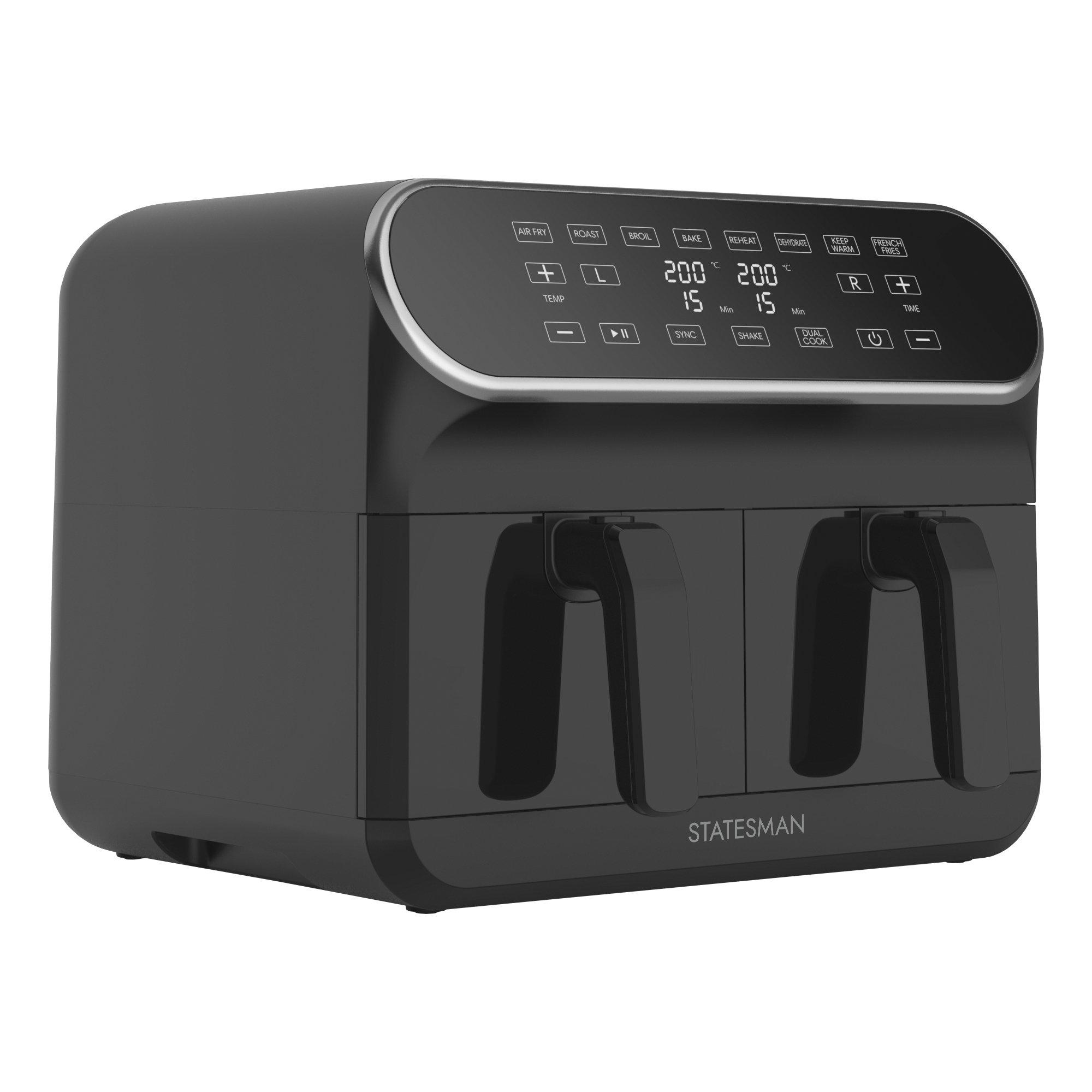 Statesman SKAF08017BK Digital Dual Zone Air Fryer thumbnail image