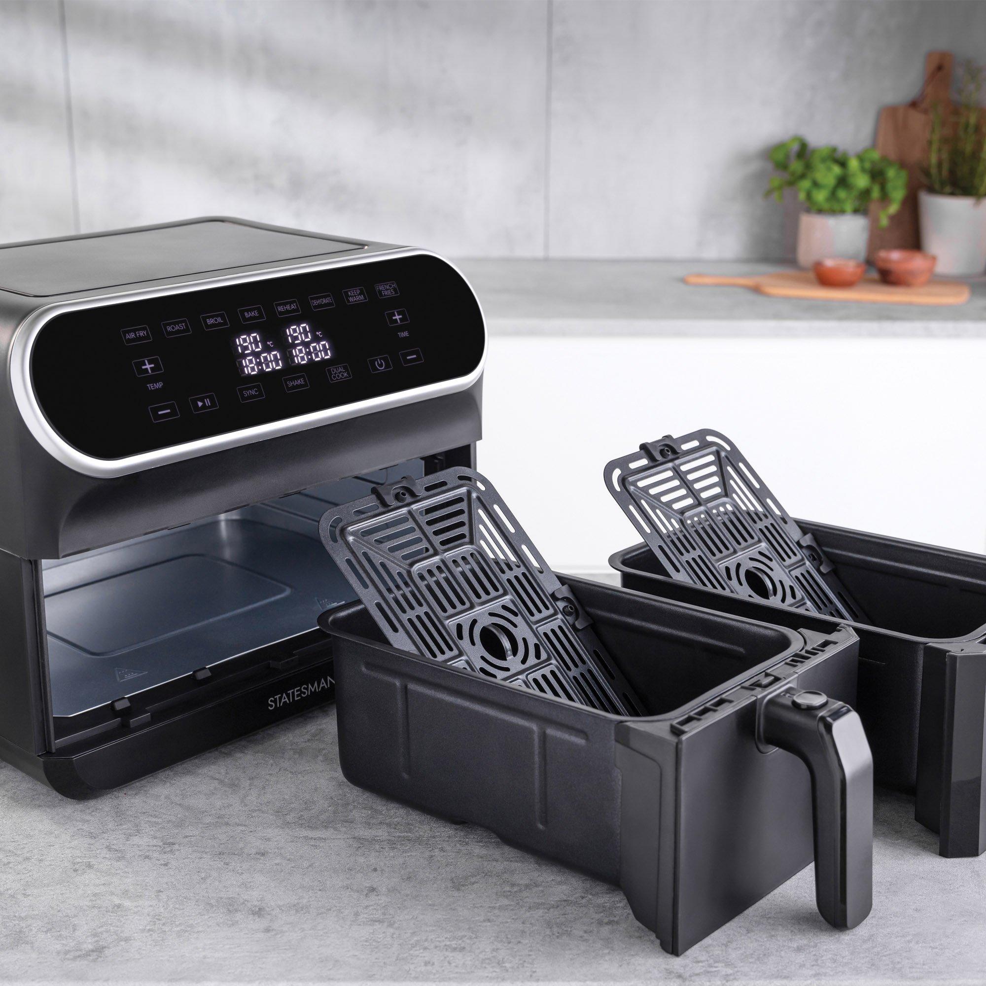 Statesman SKAF08017BK Digital Dual Zone Air Fryer thumbnail image