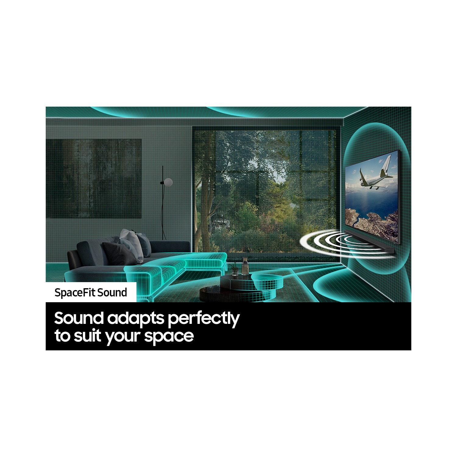 Samsung HW_Q800AXU 3.1.2ch Soundbar + Subwoofer - Black thumbnail image