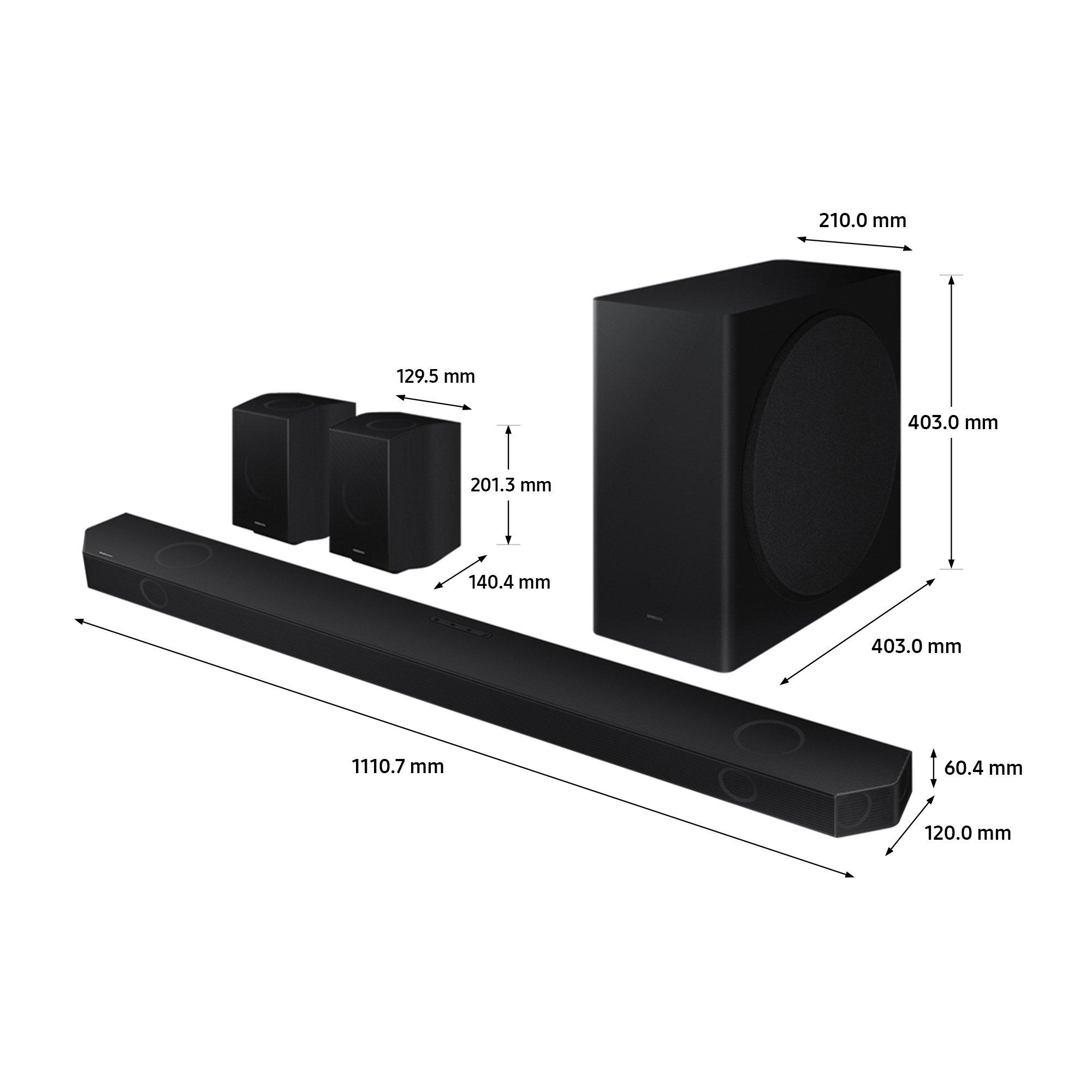Samsung HW_Q930BXU 9.1.4ch Soundbar & Subwoofer - Black thumbnail image