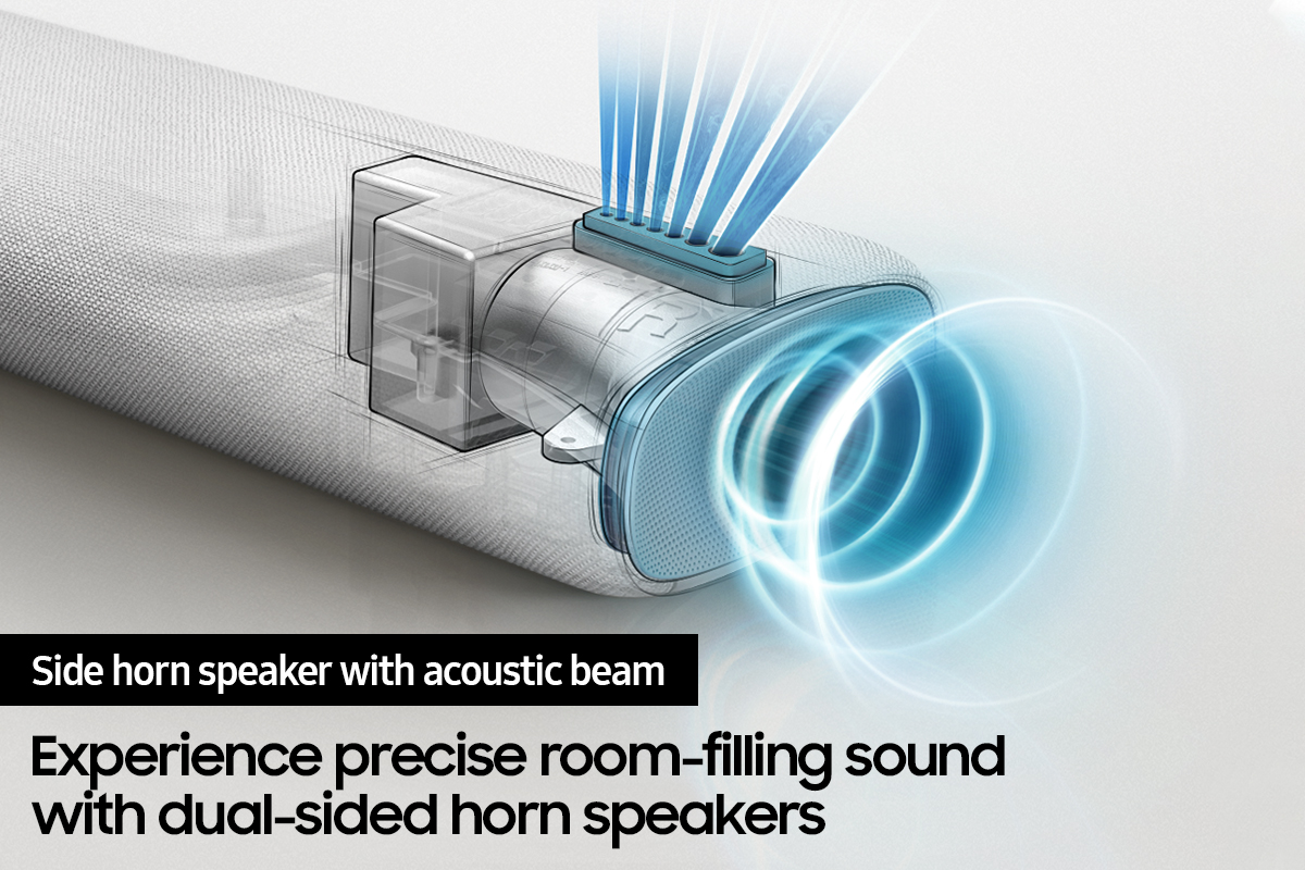 Samsung HW_S61AXU 5.0ch Lifestyle All-in-one Soundbar - Grey thumbnail image