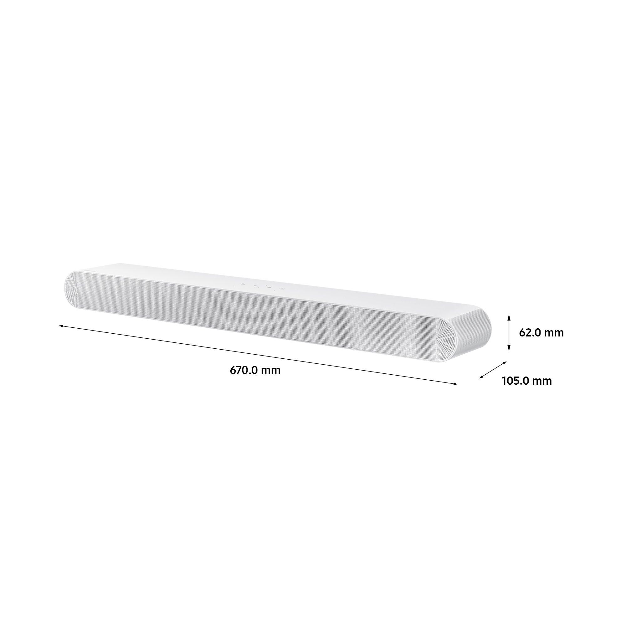Samsung HW-S61BXU 5.0ch Soundbar - White thumbnail image
