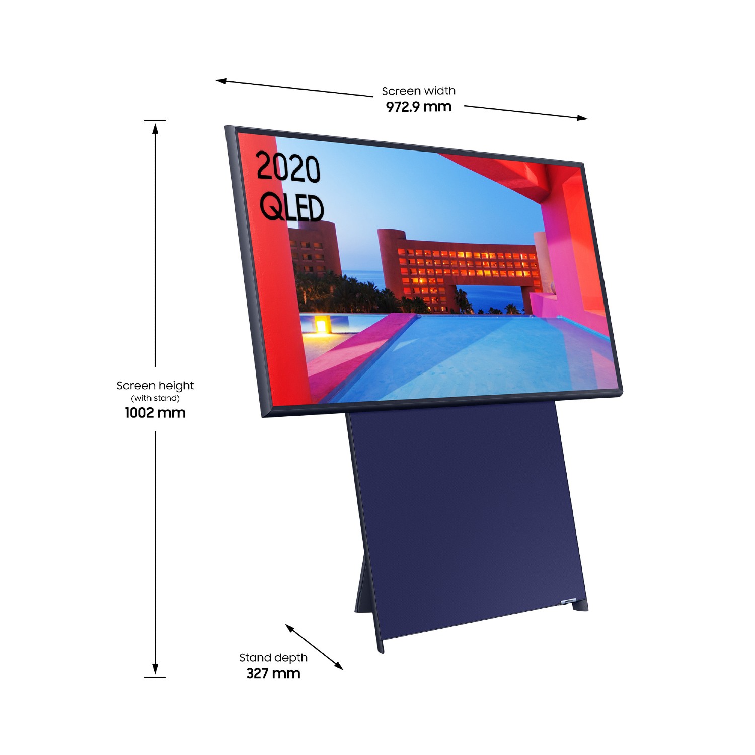 Samsung QE43LS05TCUXXU 43" Sero QLED 4K HDR Smart TV with Rotating Screen thumbnail image