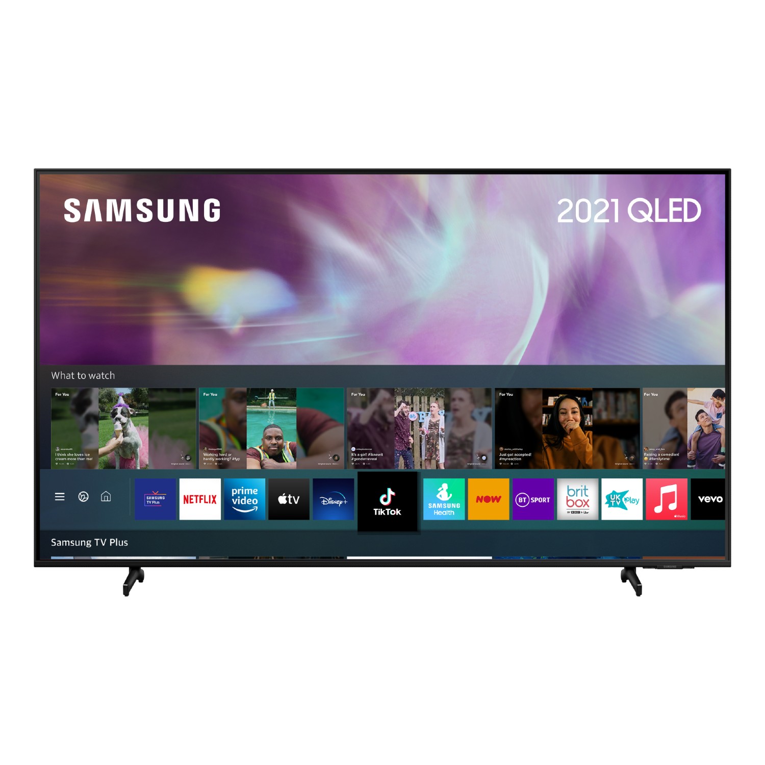 Samsung QE43Q60AAUXXU 43" 4K QLED Smart TV Quantum HDR powered by HDR10 + thumbnail image