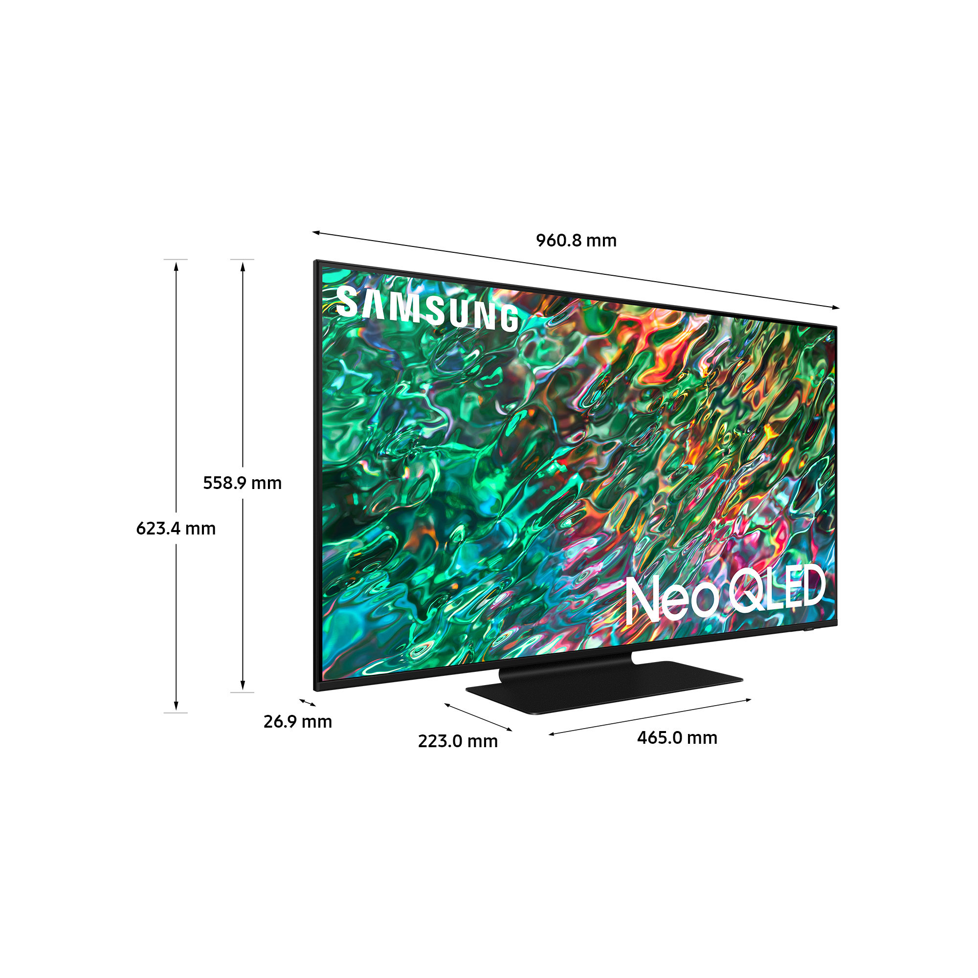 Samsung QE43QN90BATXXU 43" 4K HDR QLED Smart TV with Voice Assistants thumbnail image