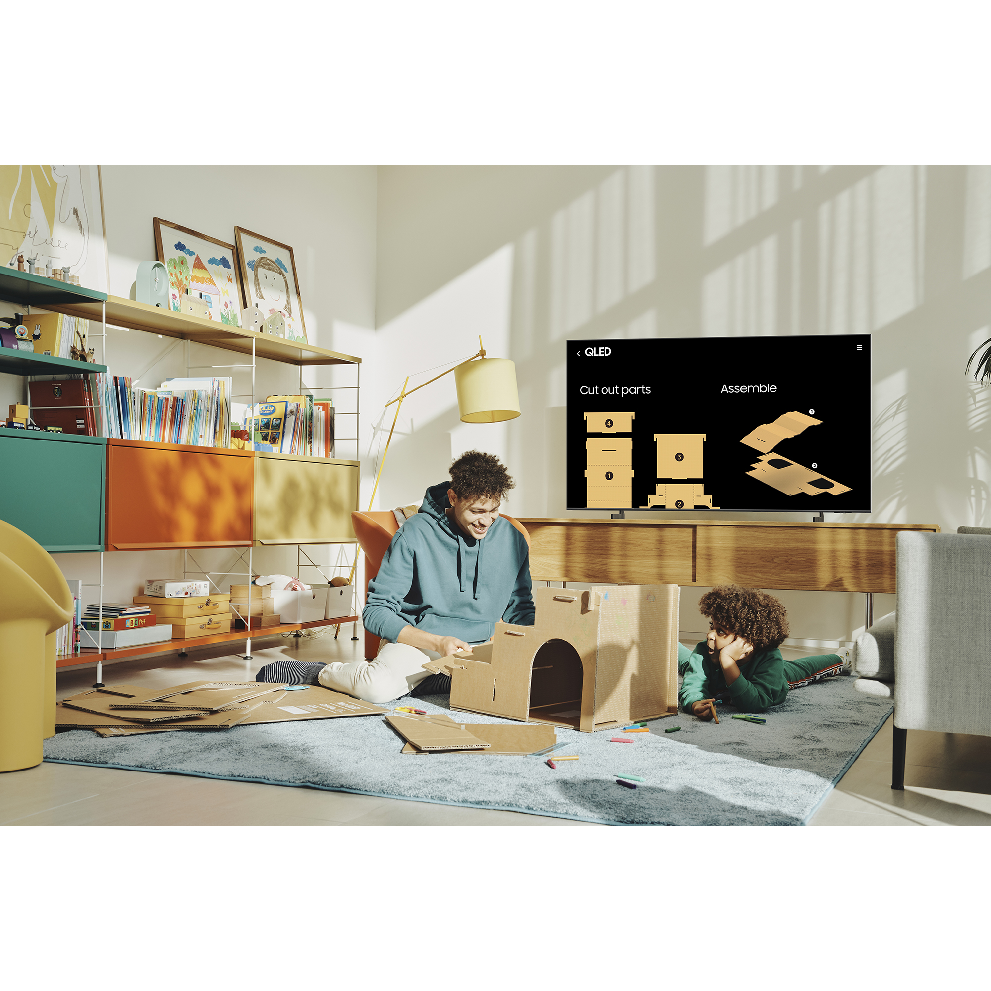 Samsung QE55Q60BAUXXU 55" 4K QLED Smart TV with Voice Assistants thumbnail image