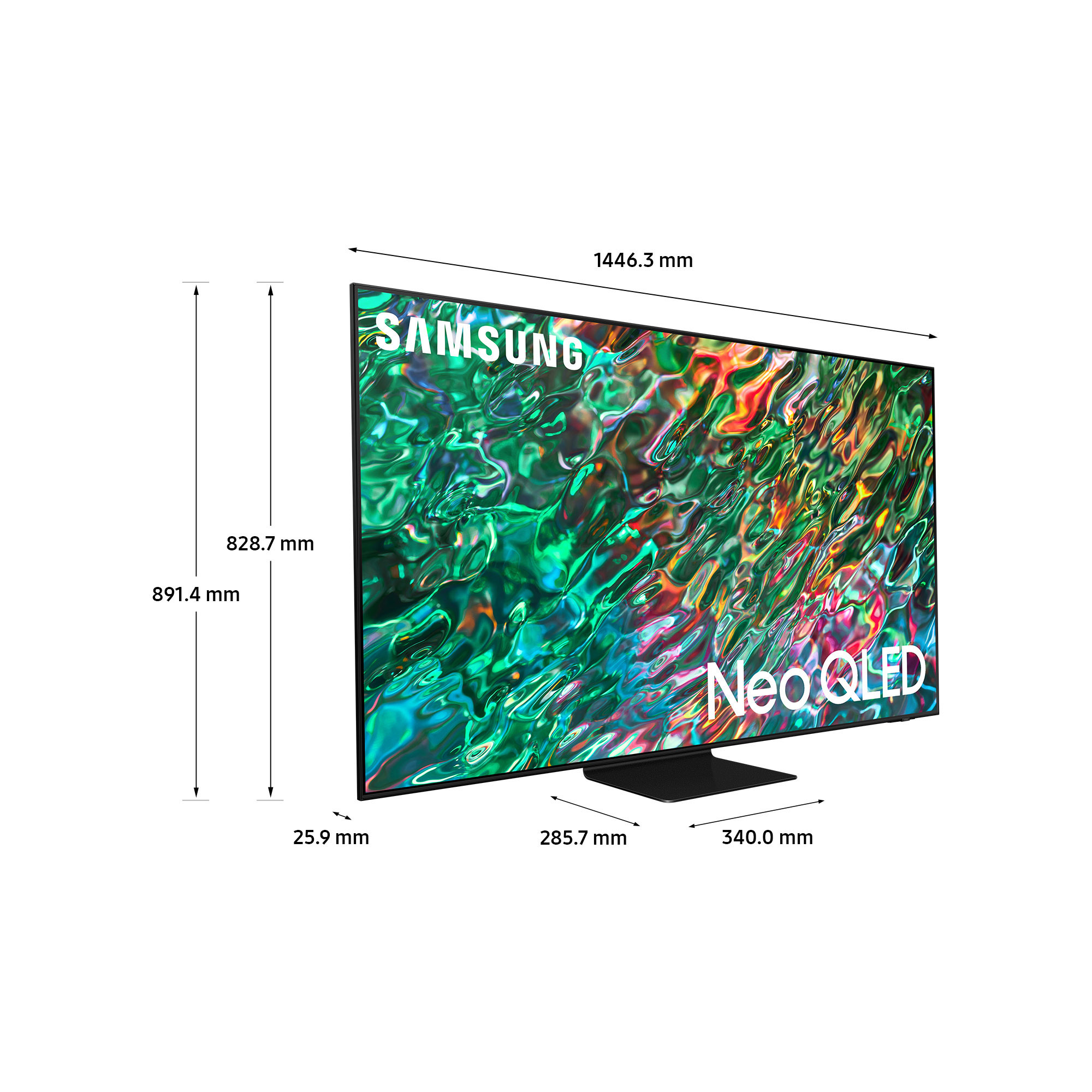 Samsung QE65QN90BATXXU 65" 4K HDR QLED Smart TV with Voice Assistants thumbnail image
